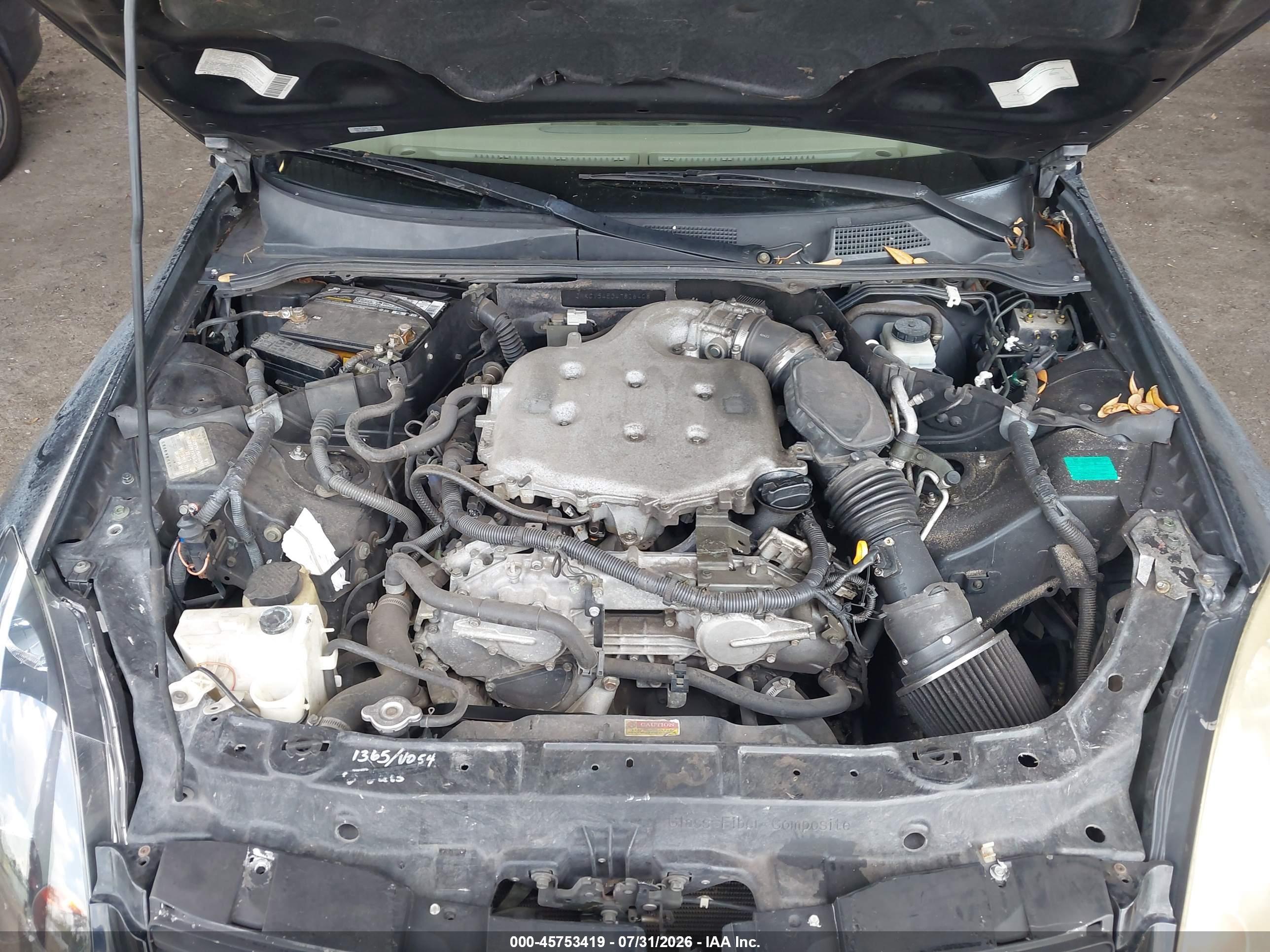 2004 Infiniti G35   Black vin: JNKCV54E34M816408