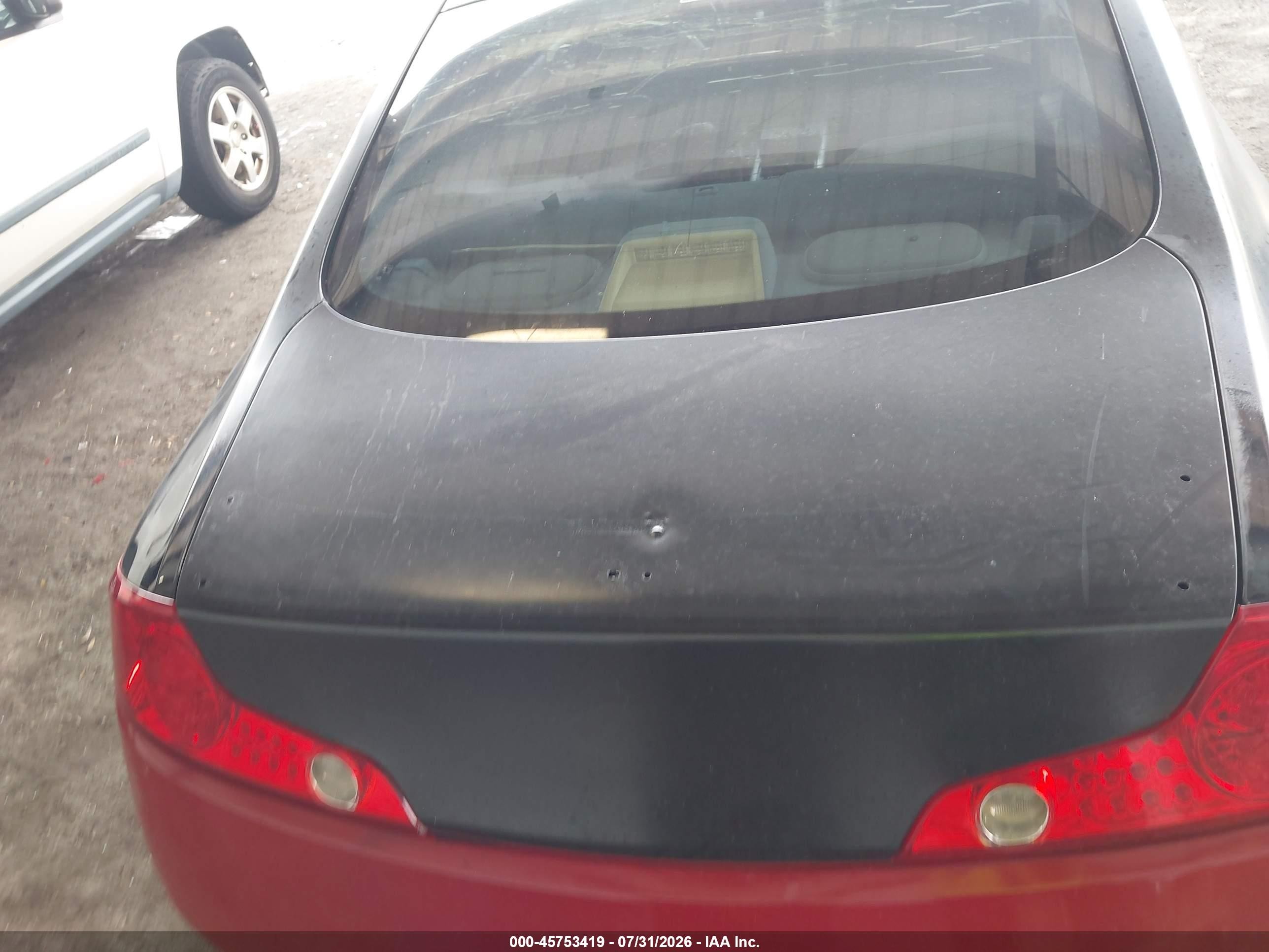 2004 Infiniti G35   Black vin: JNKCV54E34M816408