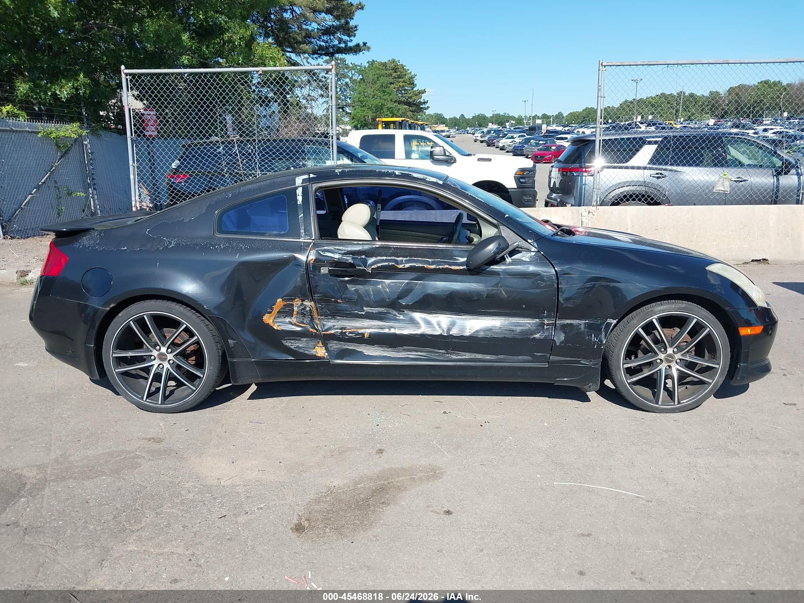 2004 Infiniti G35   Black vin: JNKCV54E34M817302