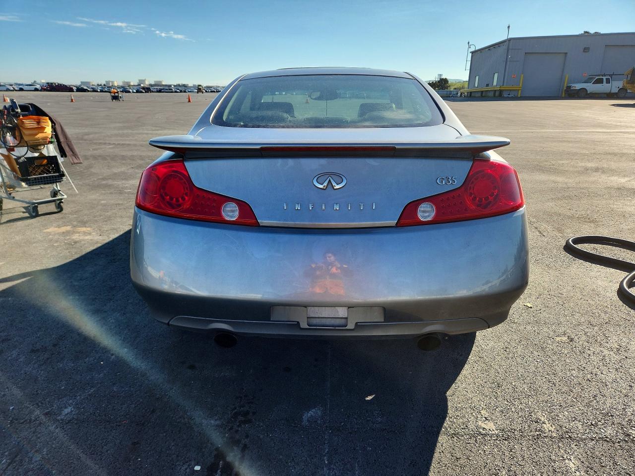 2005 Infiniti G35 Base Gray vin: JNKCV54E35M412557
