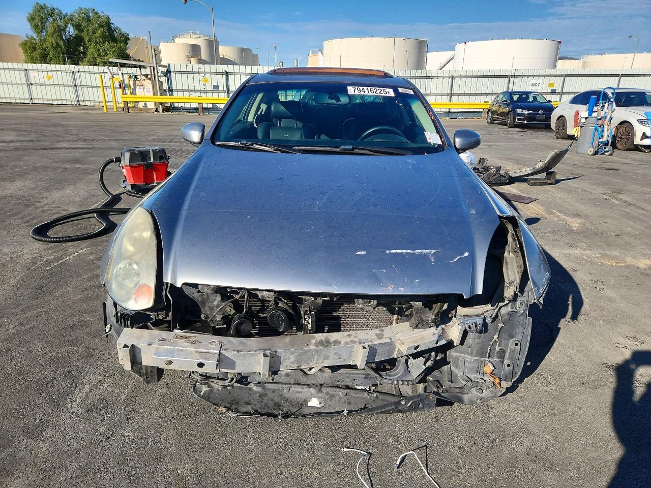 2005 Infiniti G35 Base Gray vin: JNKCV54E35M412557