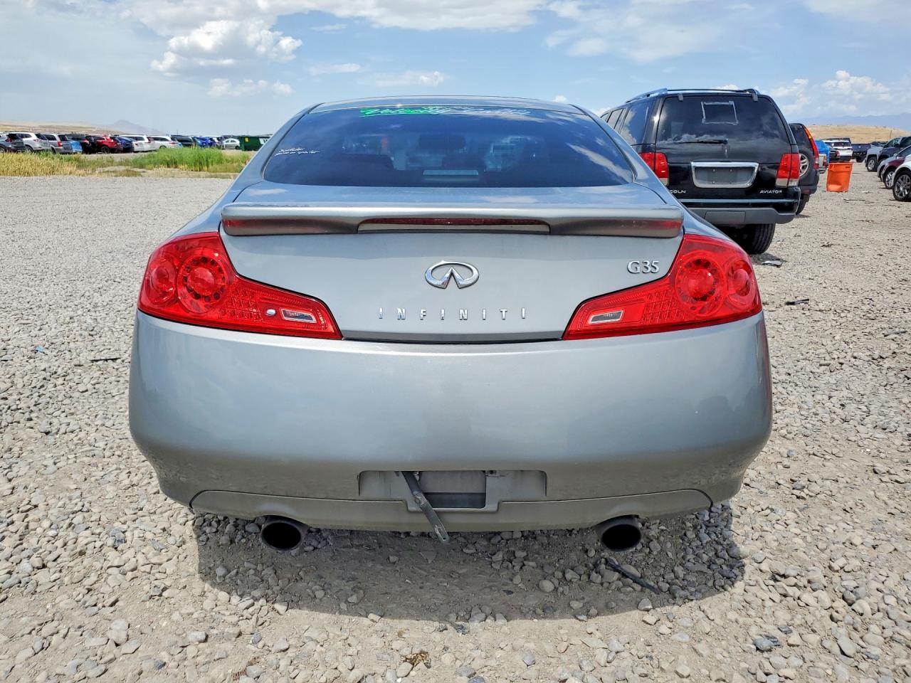 2006 Infiniti G35 Base Gray vin: JNKCV54E36M706865