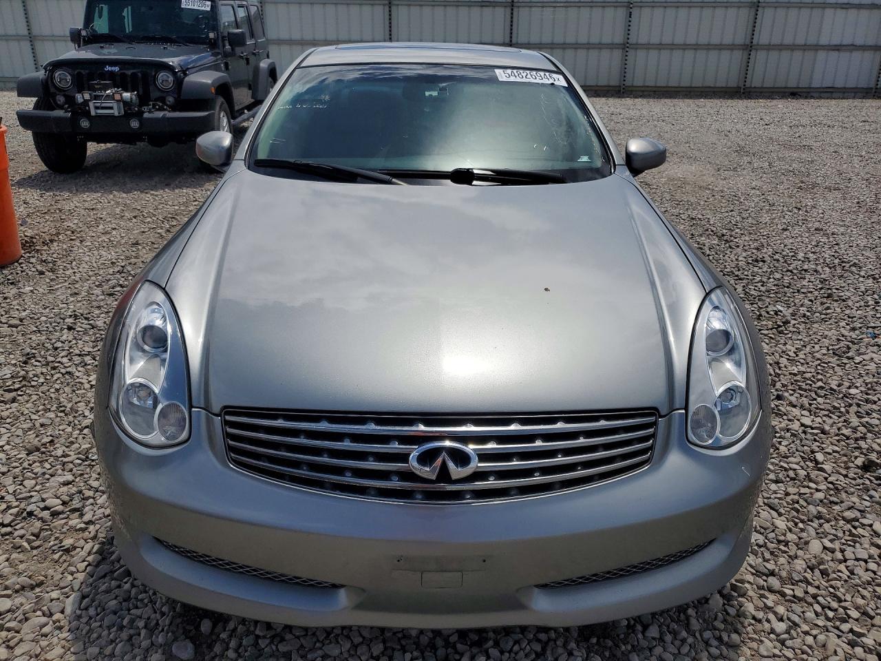 2006 Infiniti G35 Base Gray vin: JNKCV54E36M706865