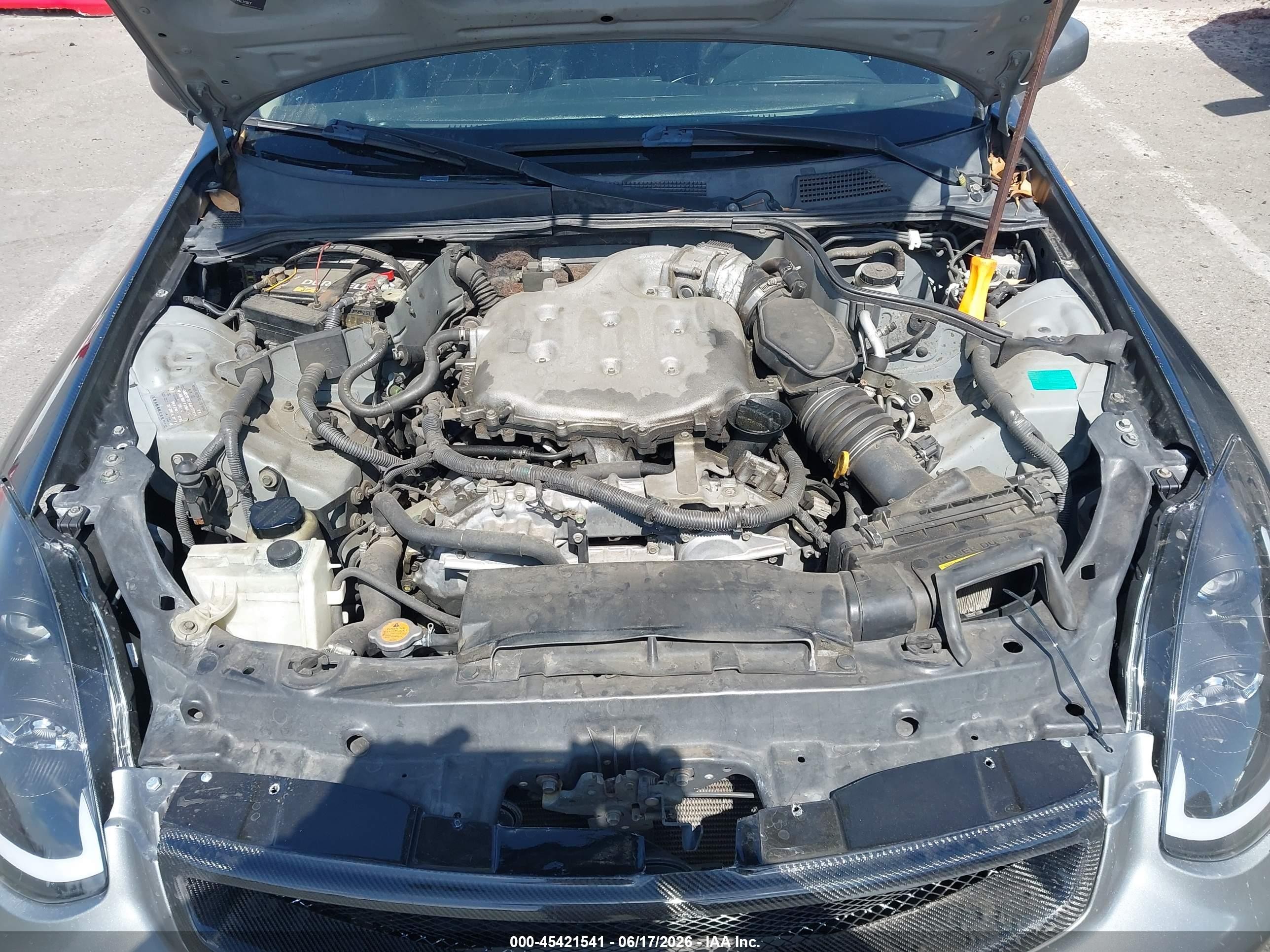 2006 Infiniti G35   Silver vin: JNKCV54E36M714979