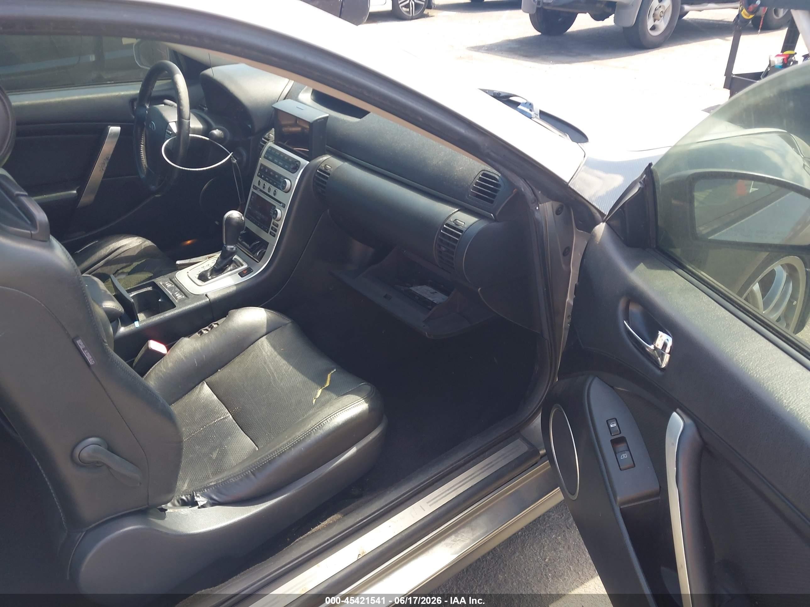 2006 Infiniti G35   Silver vin: JNKCV54E36M714979
