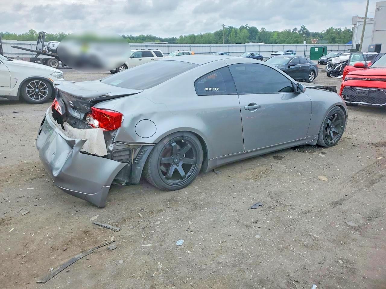 2006 Infiniti G35 Base Gray vin: JNKCV54E36M716506