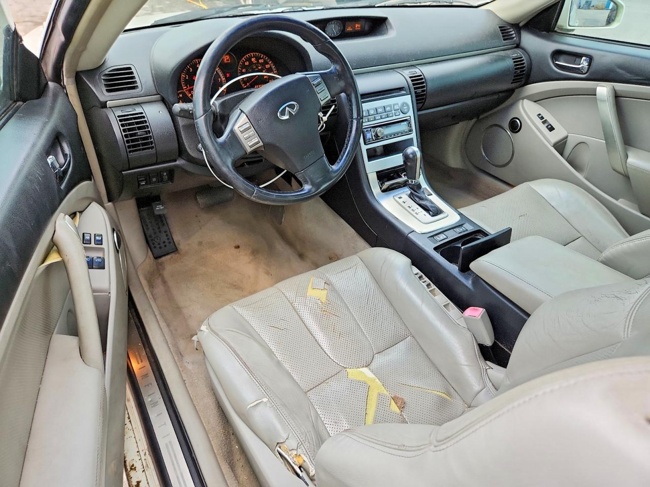 2006 Infiniti G35 Base Белый vin: JNKCV54E36M720393