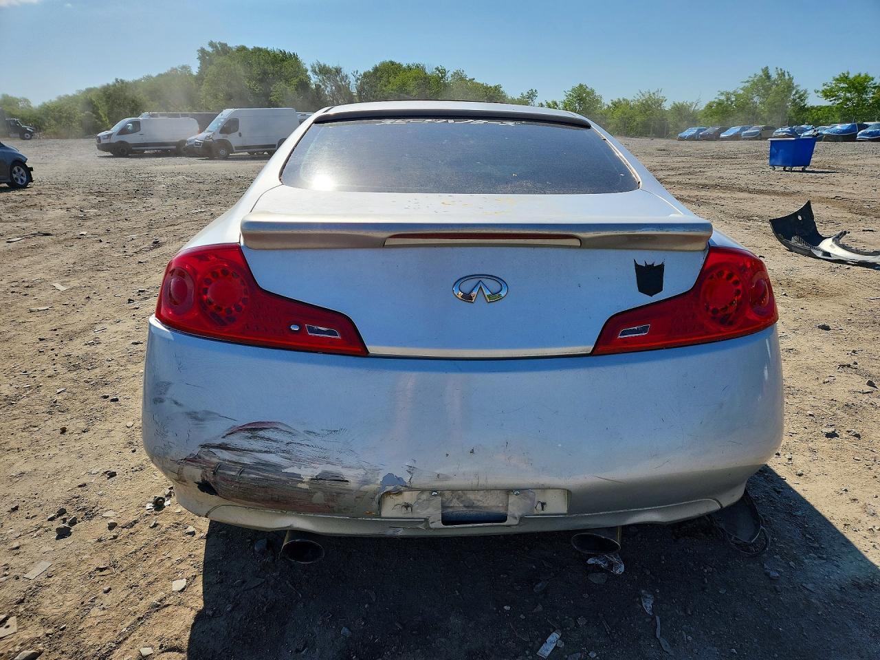 2007 Infiniti G35 Base Silver vin: JNKCV54E37M901169