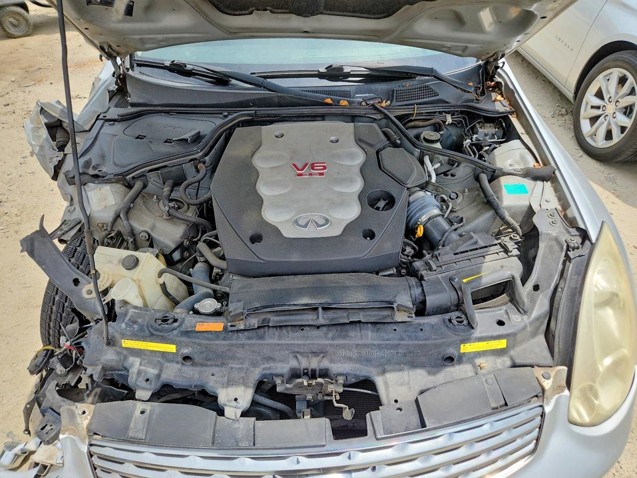 2007 Infiniti G35 Base Silver vin: JNKCV54E37M906839