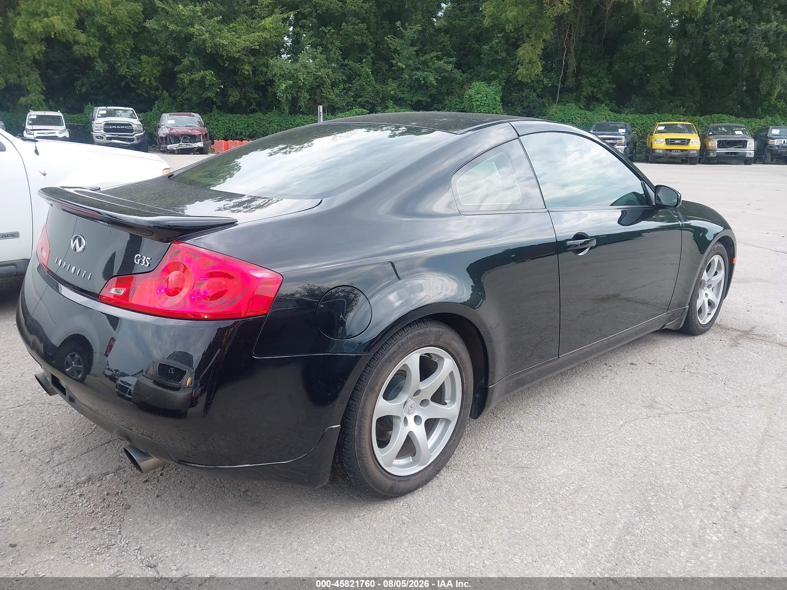 2007 Infiniti G35   Black vin: JNKCV54E37M908395