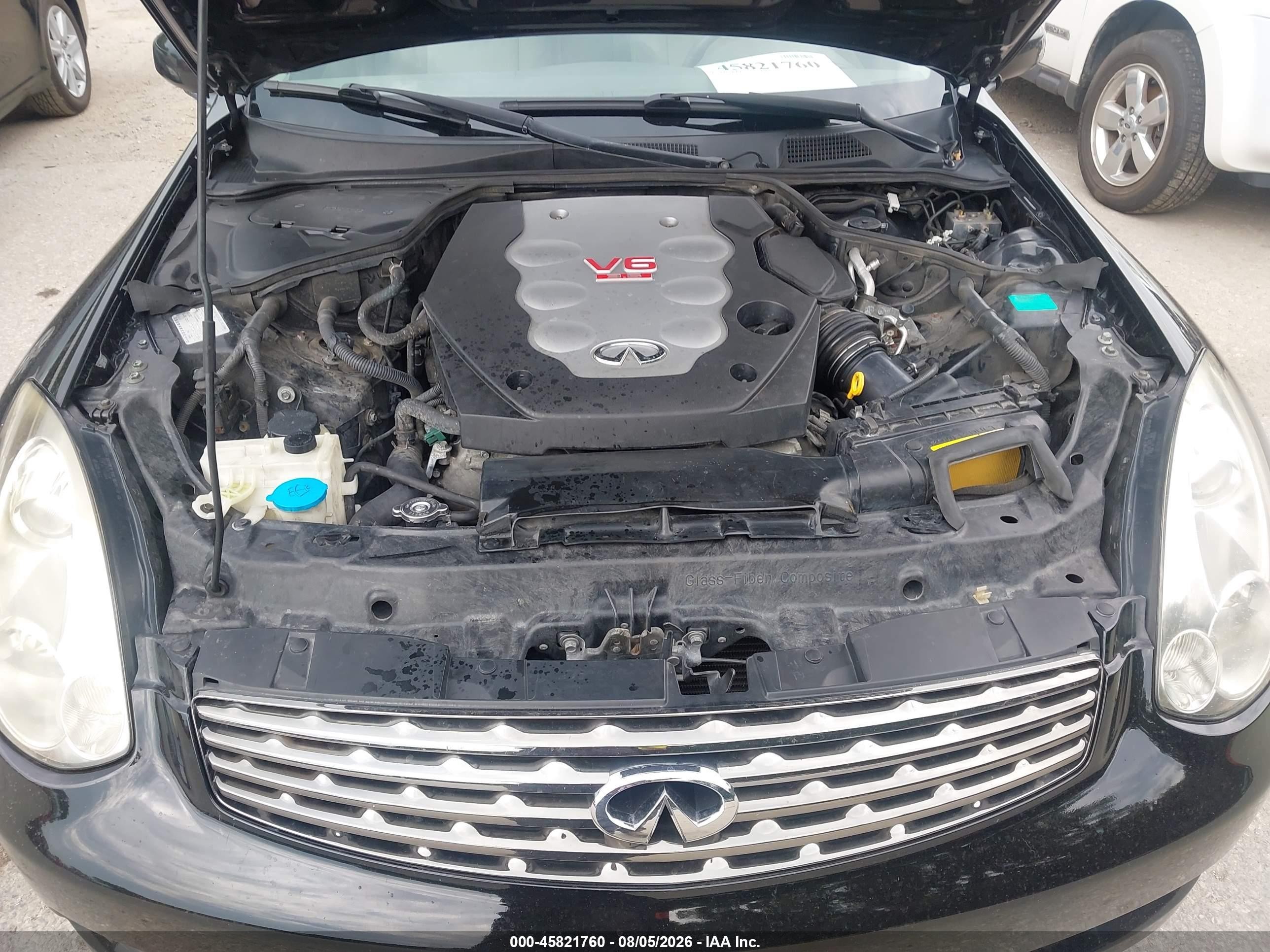 2007 Infiniti G35   Black vin: JNKCV54E37M908395