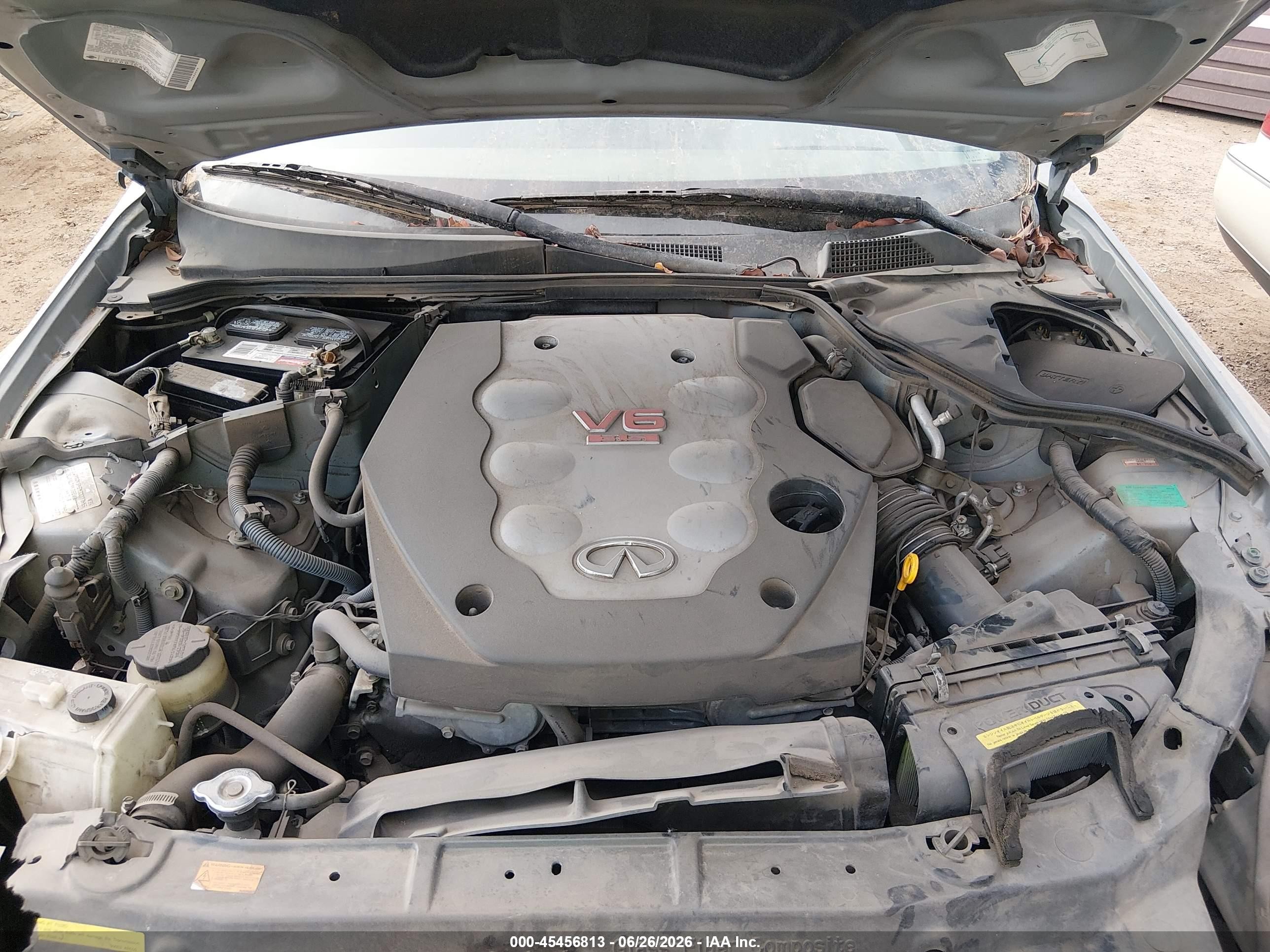 2003 Infiniti G35   Gray vin: JNKCV54E43M207665