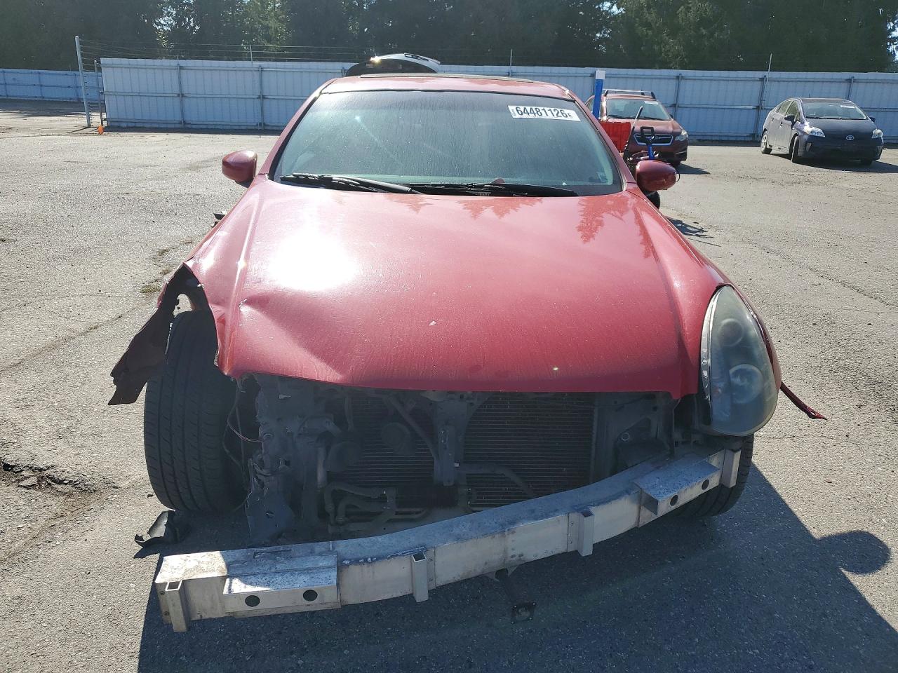 2003 Infiniti G35 Base Red vin: JNKCV54E43M213112
