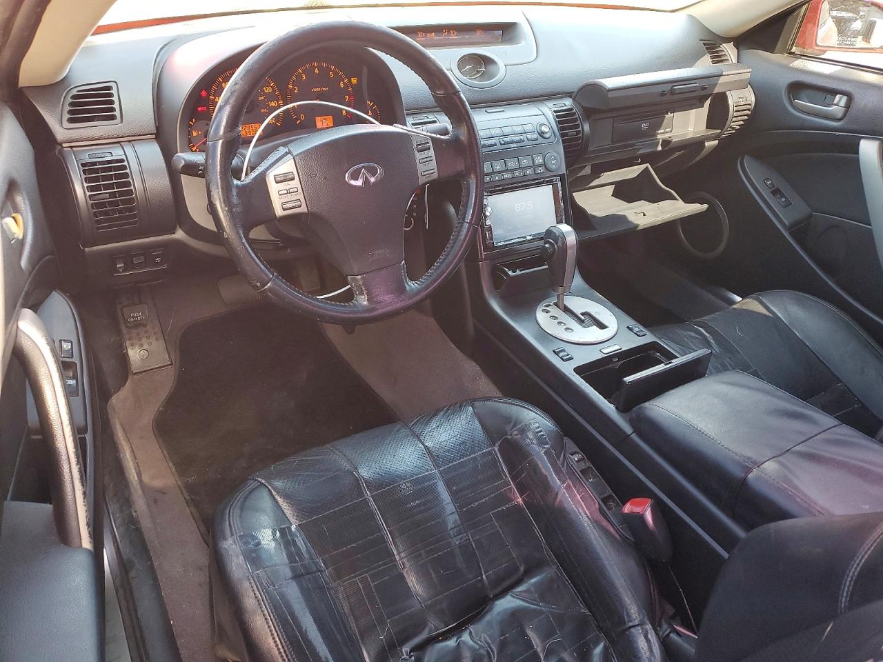 2003 Infiniti G35 Base Red vin: JNKCV54E43M213112