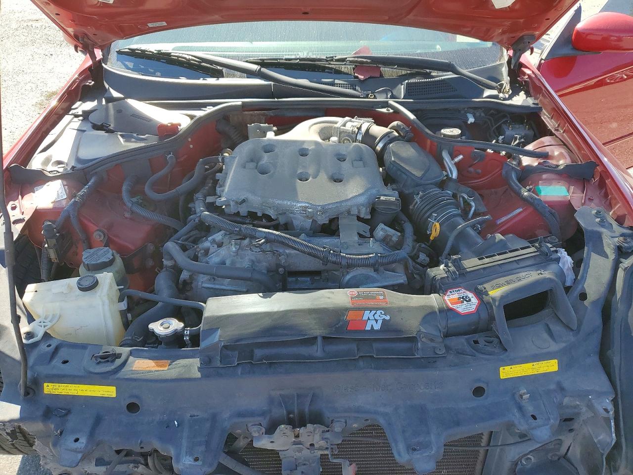 2003 Infiniti G35 Base Red vin: JNKCV54E43M213112