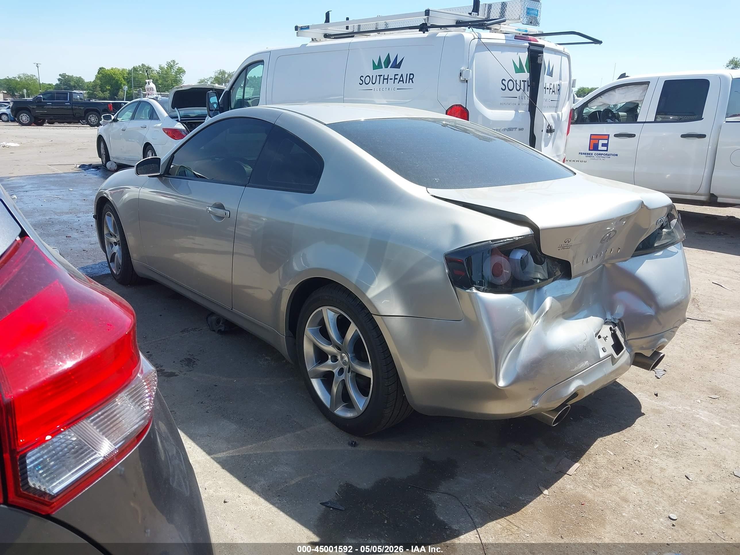 2003 Infiniti G35 Base W/leather Silver vin: JNKCV54E43M215488