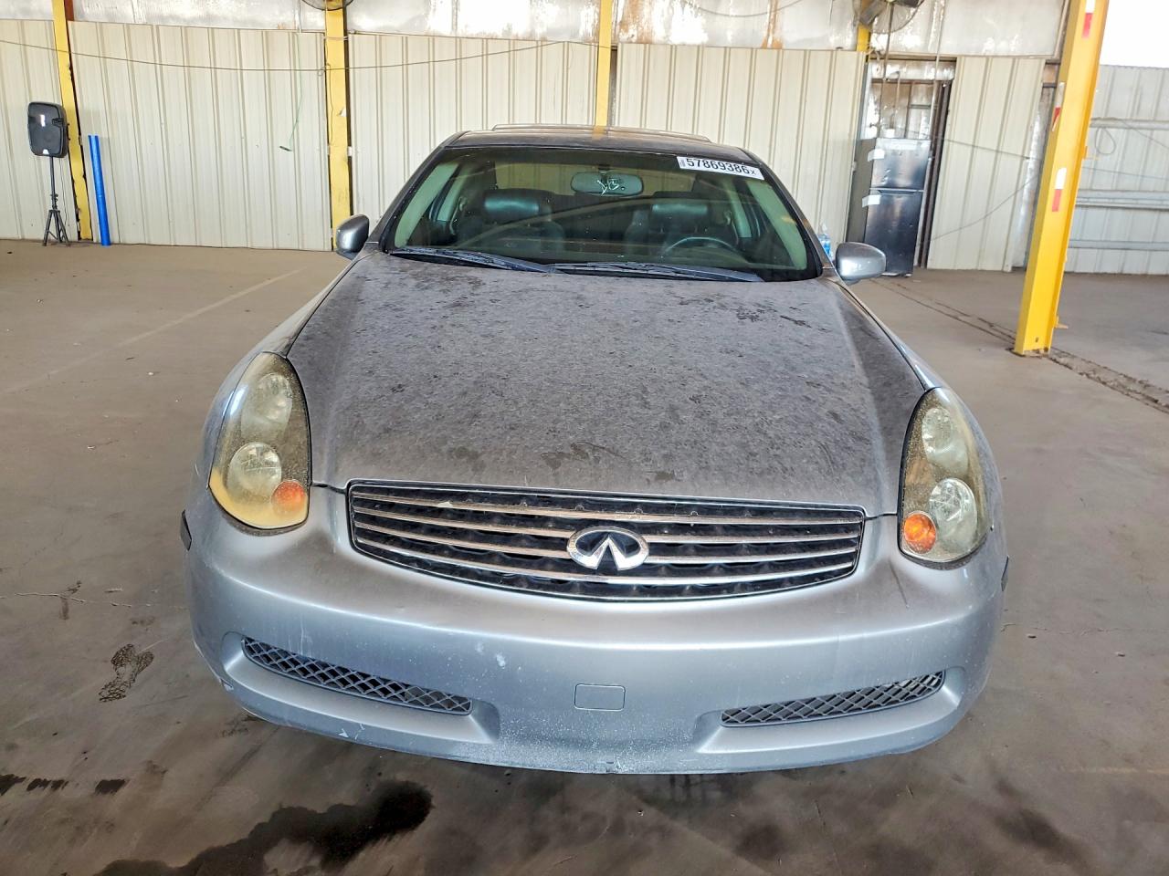 2004 Infiniti G35 Base Серый vin: JNKCV54E44M308397