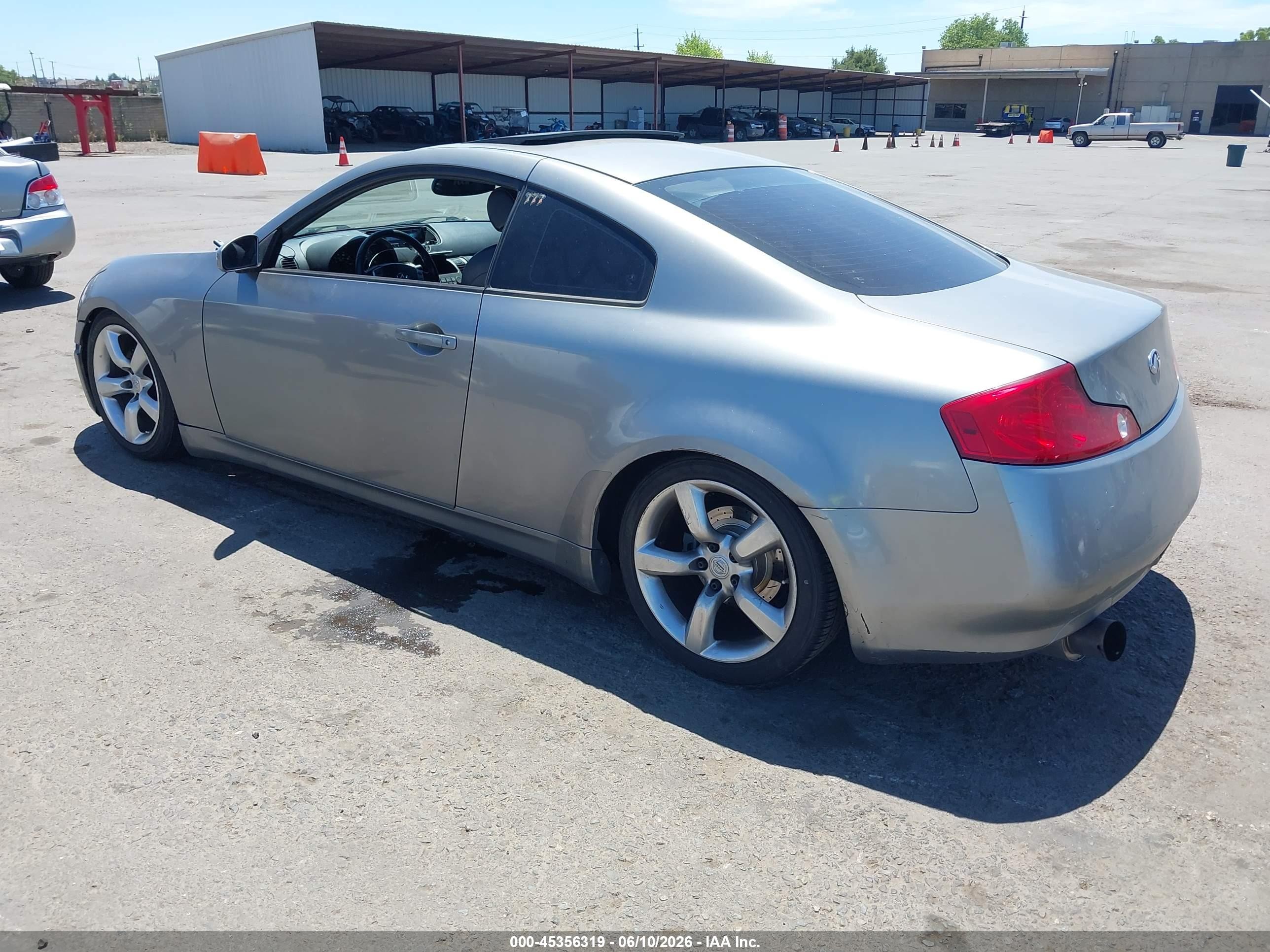 2004 Infiniti G35 Gray vin: JNKCV54E44M808964