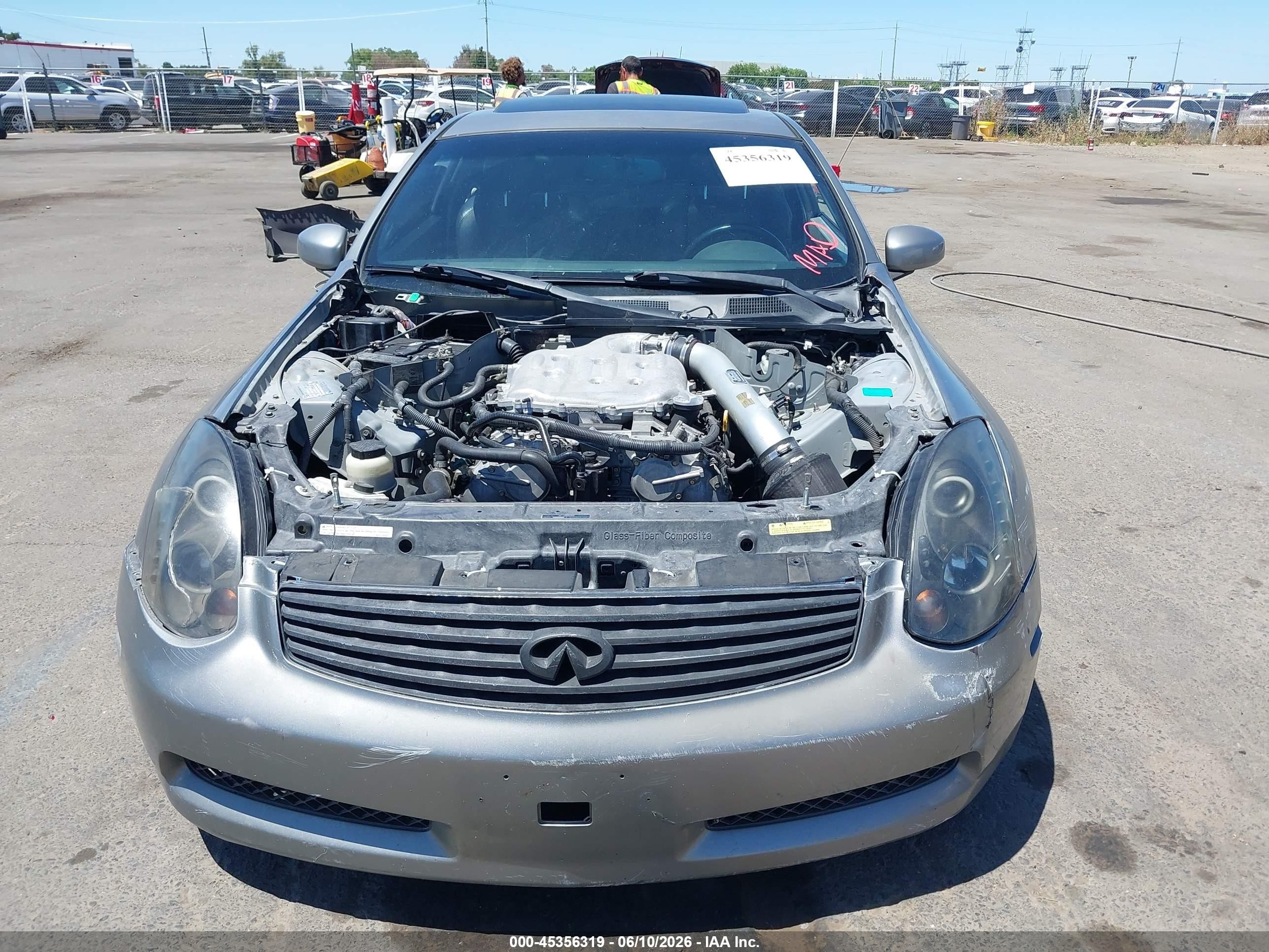 2004 Infiniti G35 Gray vin: JNKCV54E44M808964