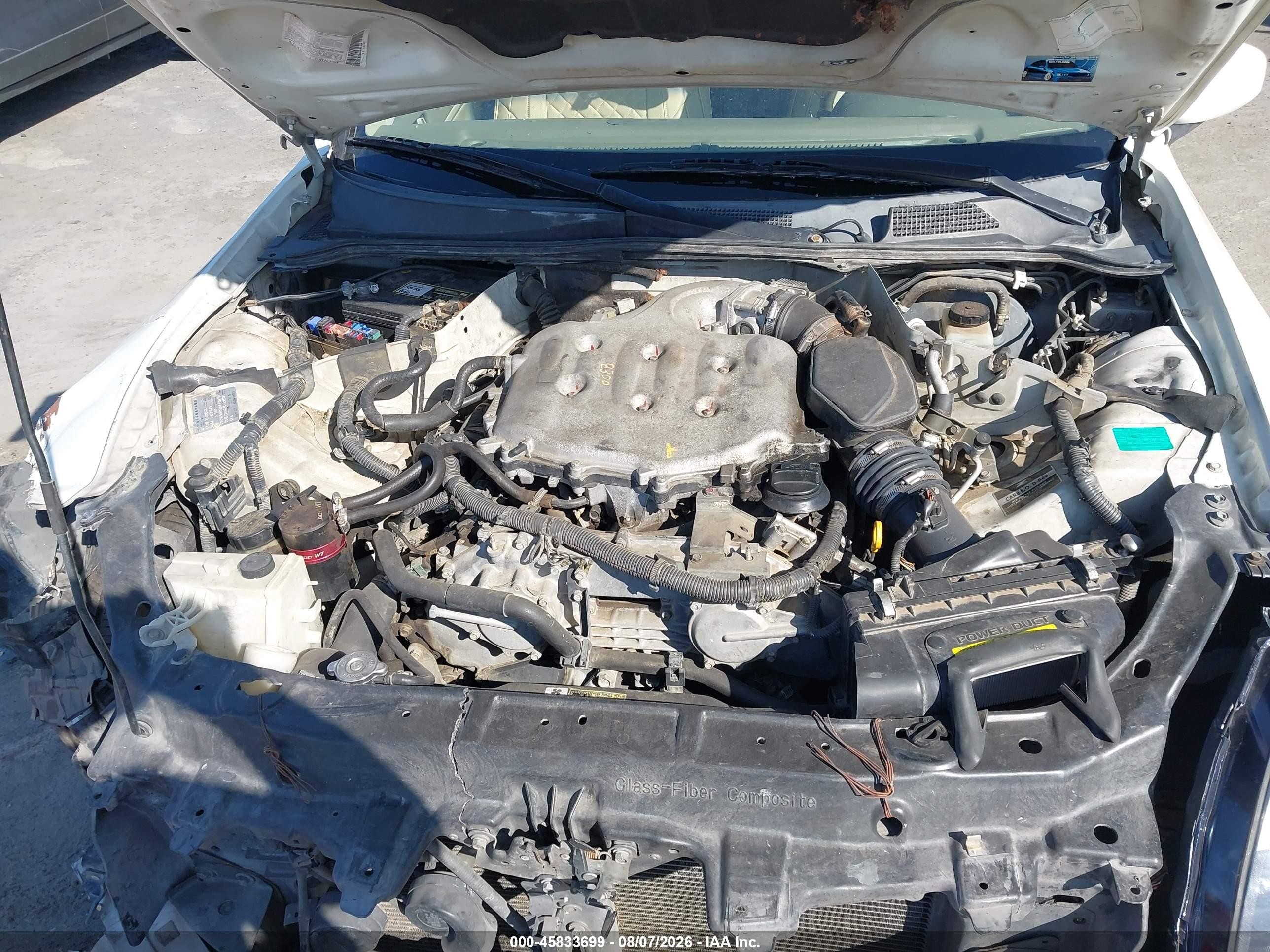 2004 Infiniti G35   Белый vin: JNKCV54E44M827482