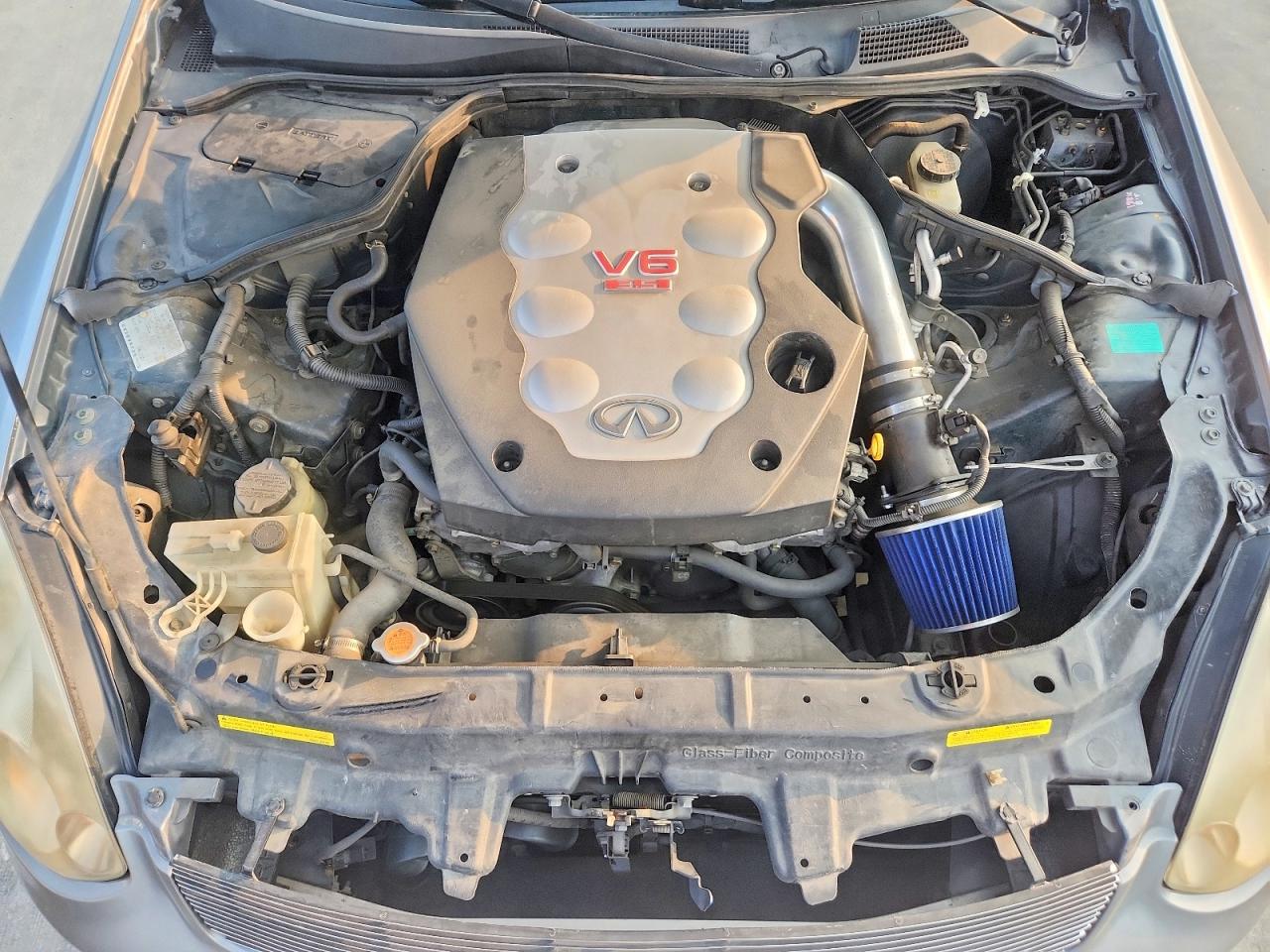 2005 Infiniti G35 Base Silver vin: JNKCV54E45M424037