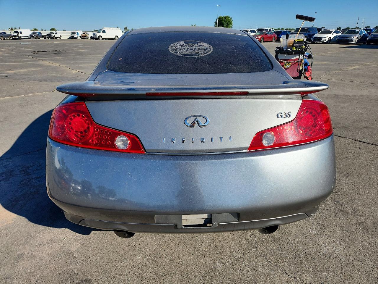 2005 Infiniti G35 Silver vin: JNKCV54E45M426810