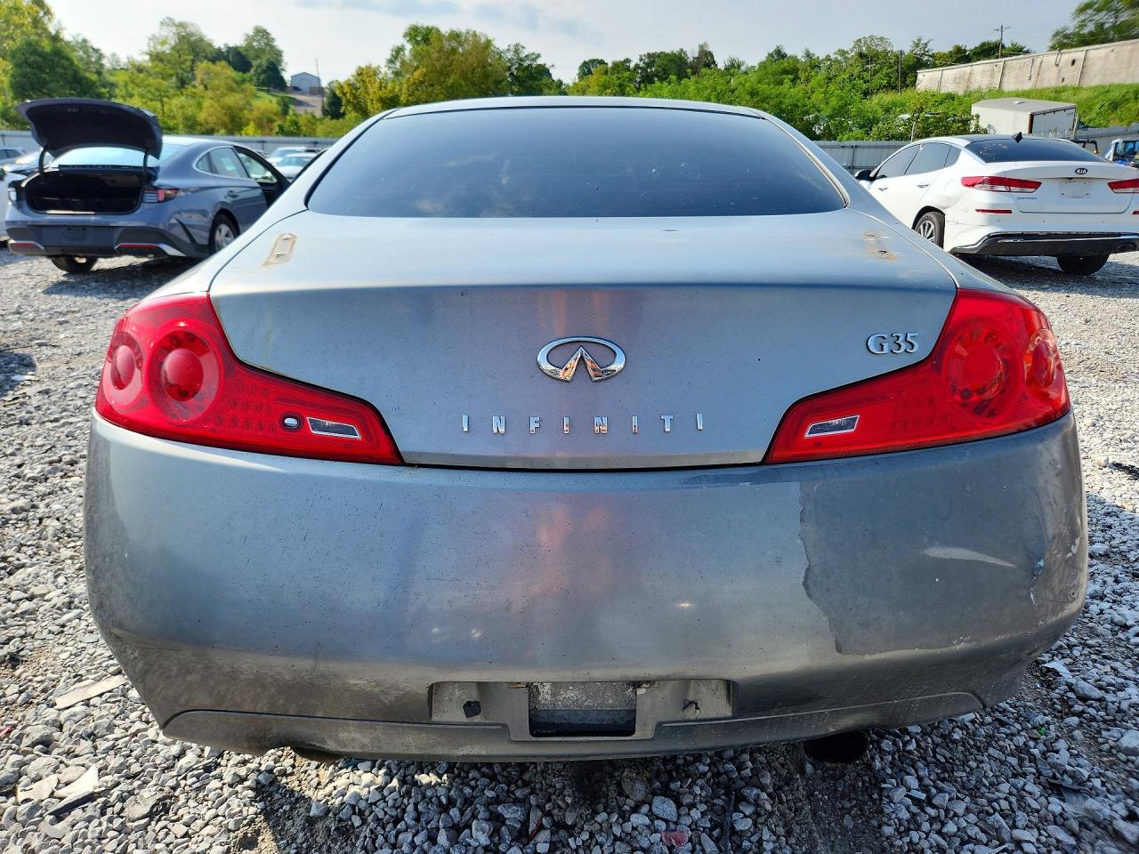 2006 Infiniti G35 Base Silver vin: JNKCV54E46M700542
