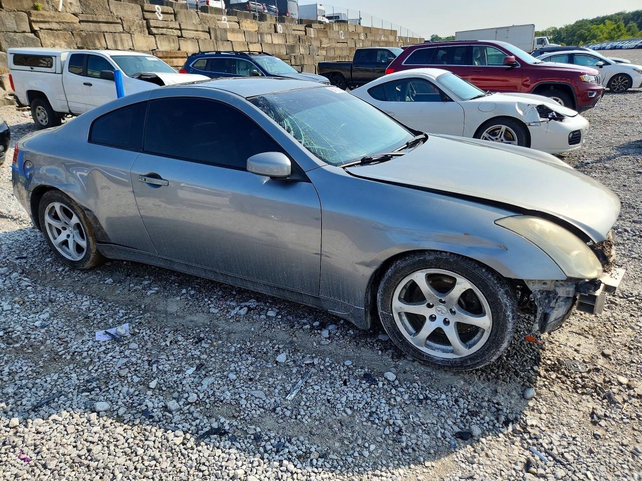 2006 Infiniti G35 Base Silver vin: JNKCV54E46M700542