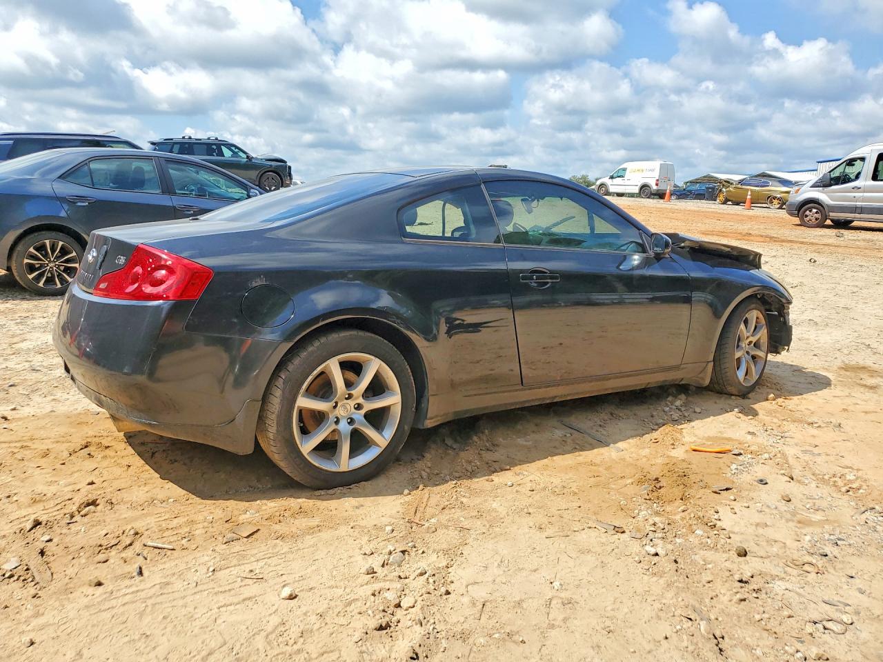 2006 Infiniti G35 Base Black vin: JNKCV54E46M721035