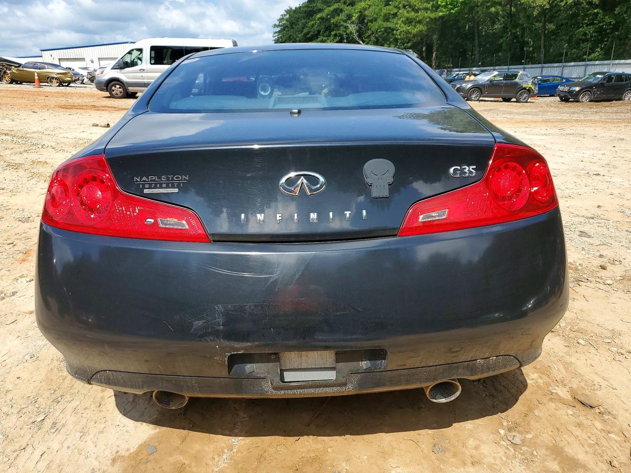 2006 Infiniti G35 Base Black vin: JNKCV54E46M721035