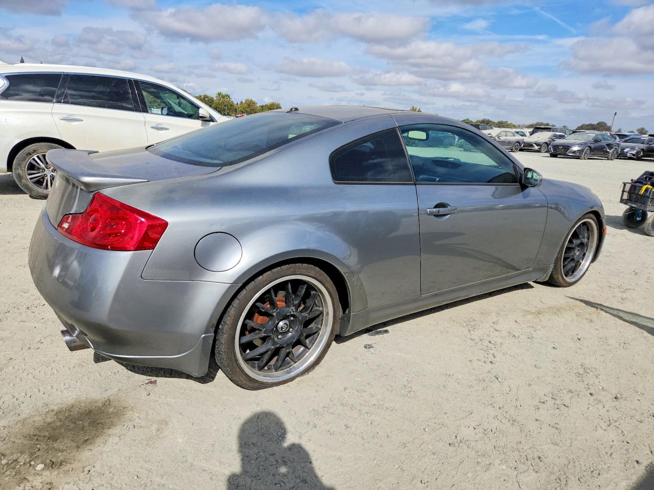 2006 Infiniti G35 Base Gray vin: JNKCV54E46M722427