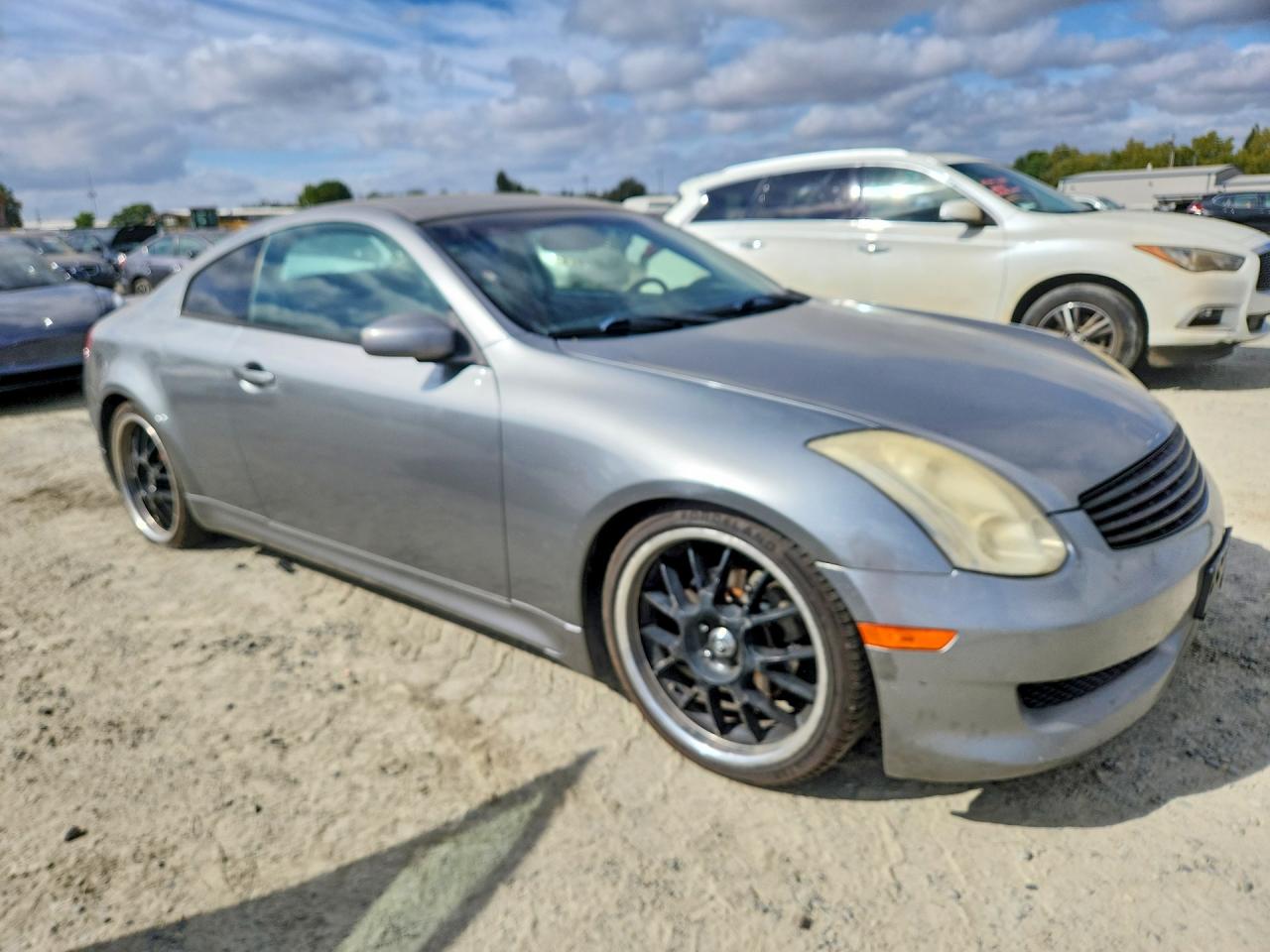 2006 Infiniti G35 Base Gray vin: JNKCV54E46M722427