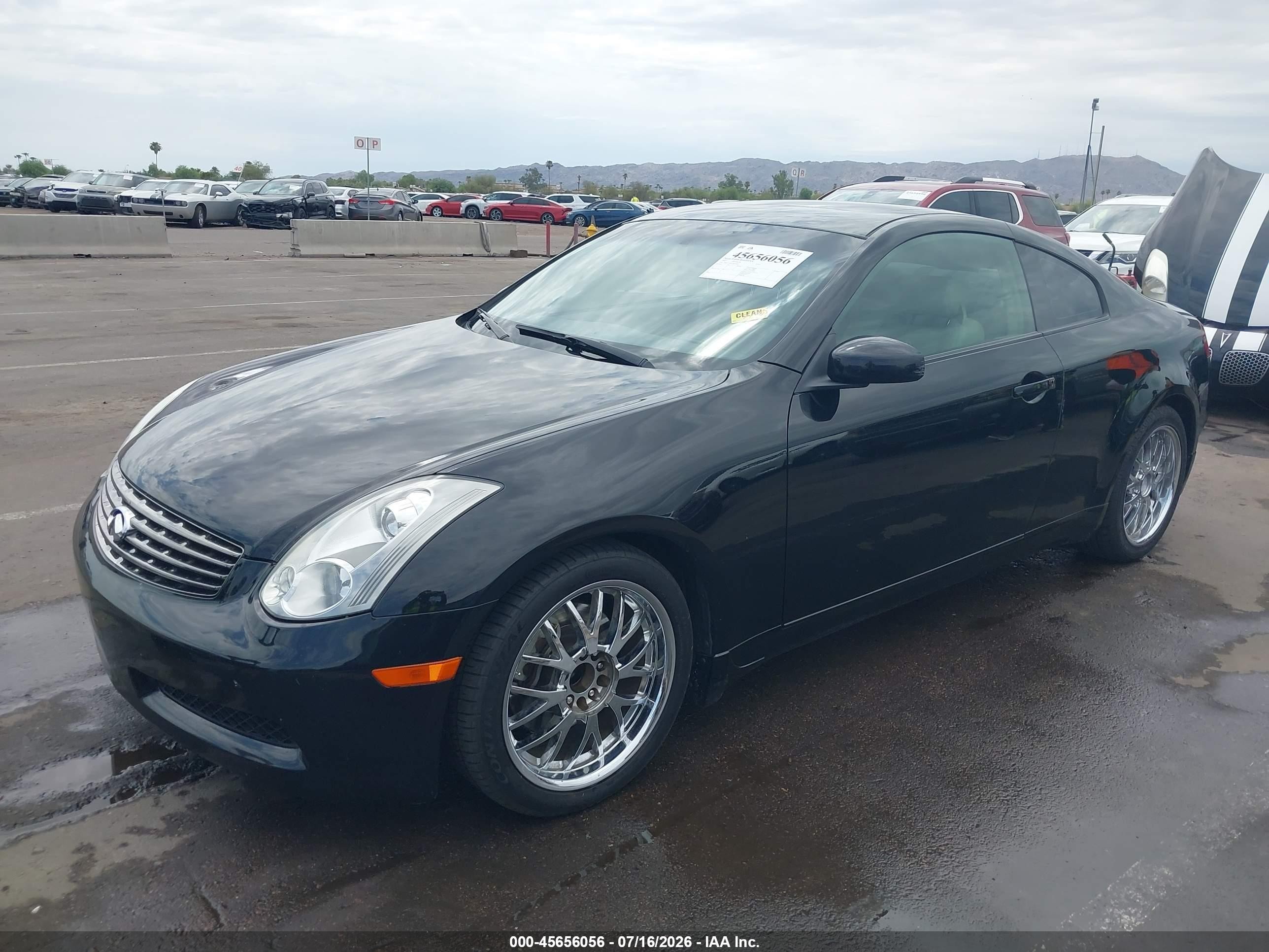 2007 Infiniti G35   Черный vin: JNKCV54E47M902895