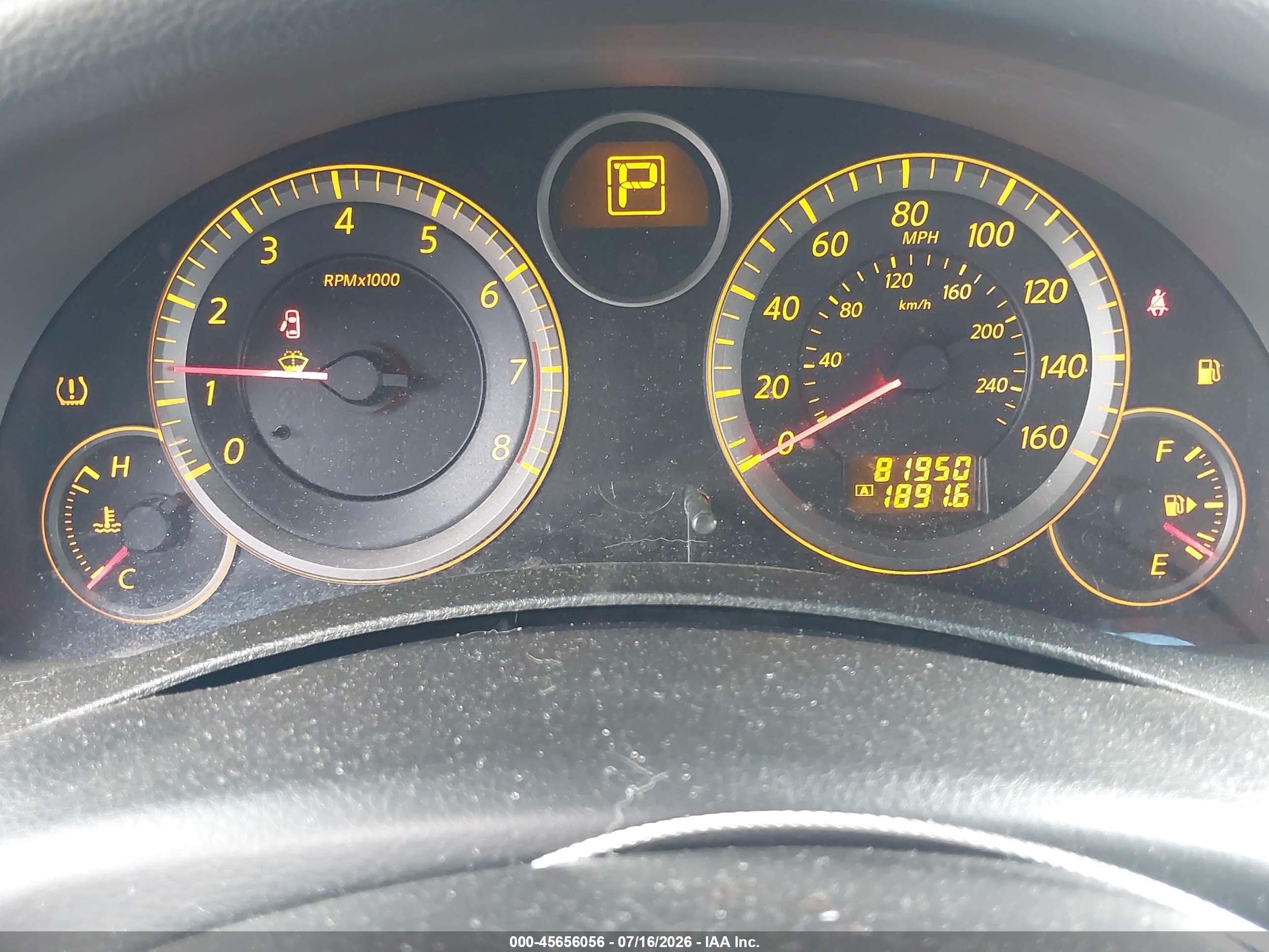 2007 Infiniti G35   Черный vin: JNKCV54E47M902895