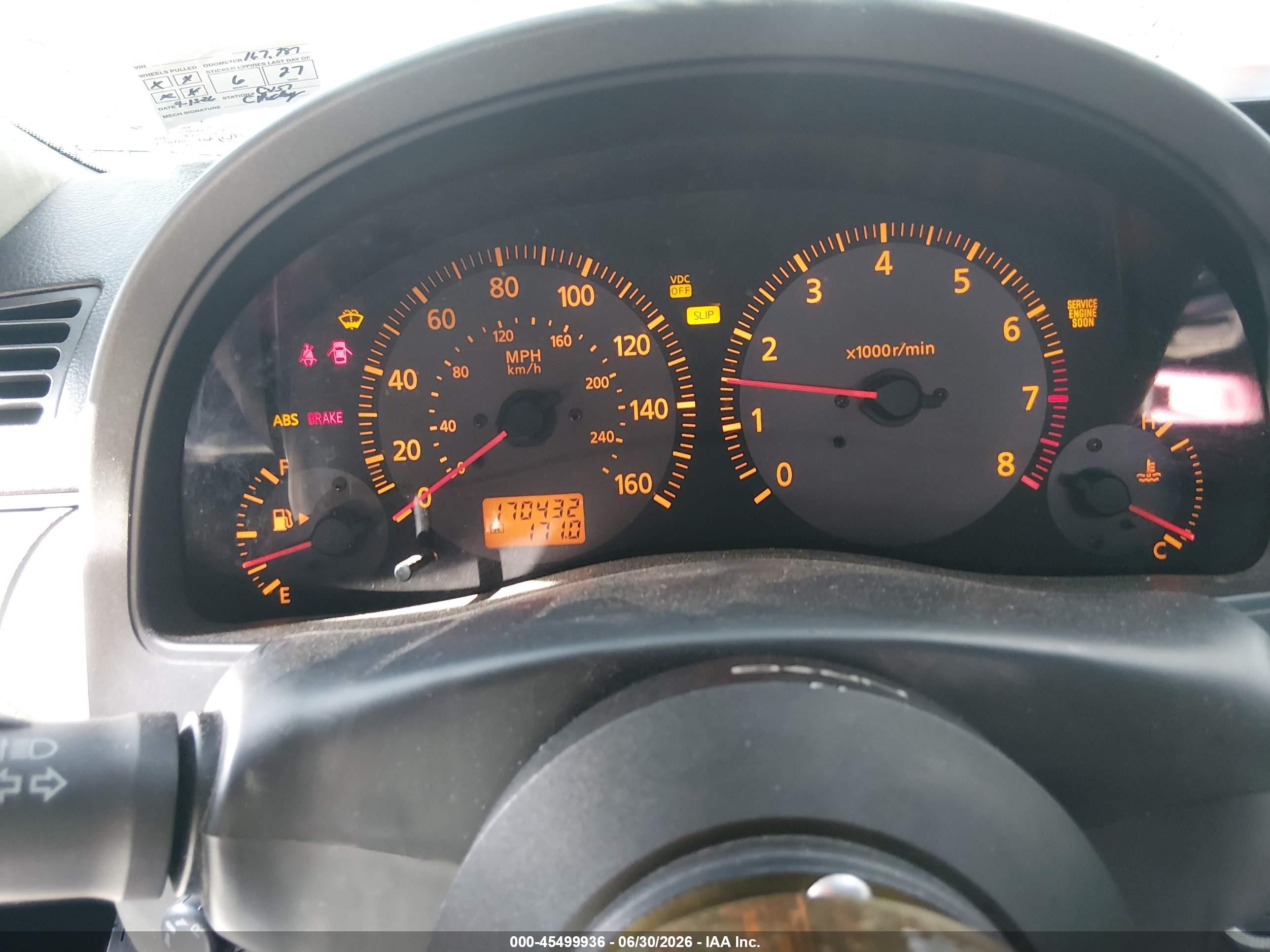 2004 Infiniti G35   White vin: JNKCV54E54M811002