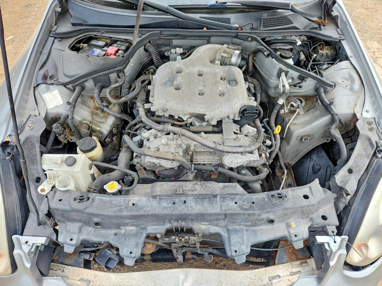 2004 Infiniti G35 Base Серебряный vin: JNKCV54E54M817883