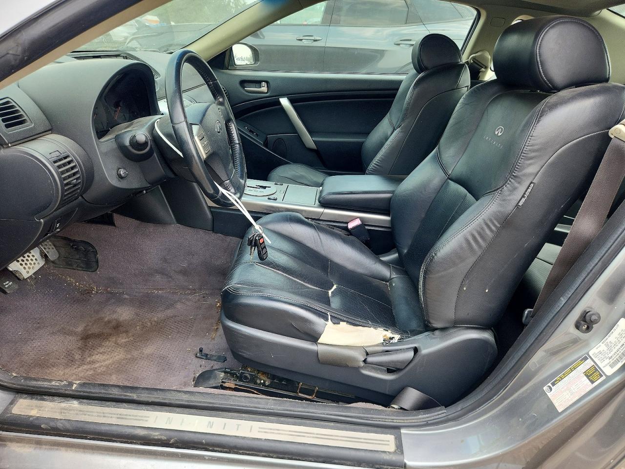 2004 Infiniti G35 Base Серебряный vin: JNKCV54E54M817883