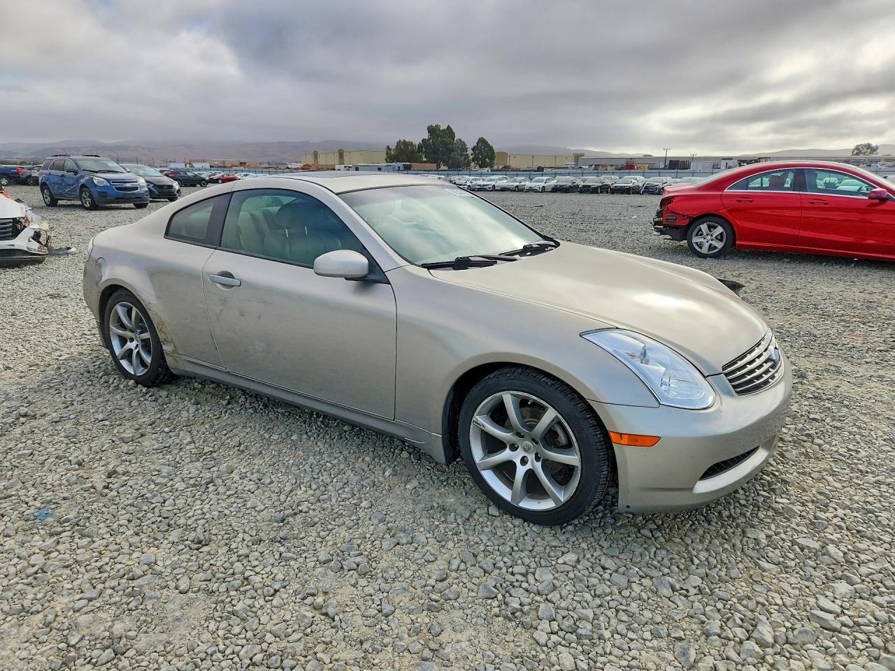 2004 Infiniti G35 Base Серебряный vin: JNKCV54E54M824705