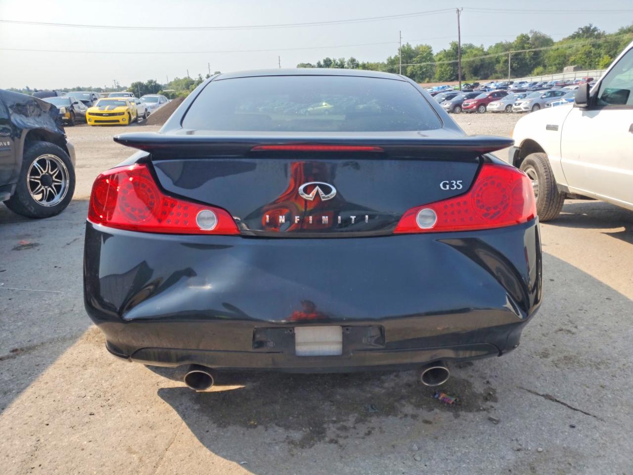 2005 Infiniti G35 Base Black vin: JNKCV54E55M400376