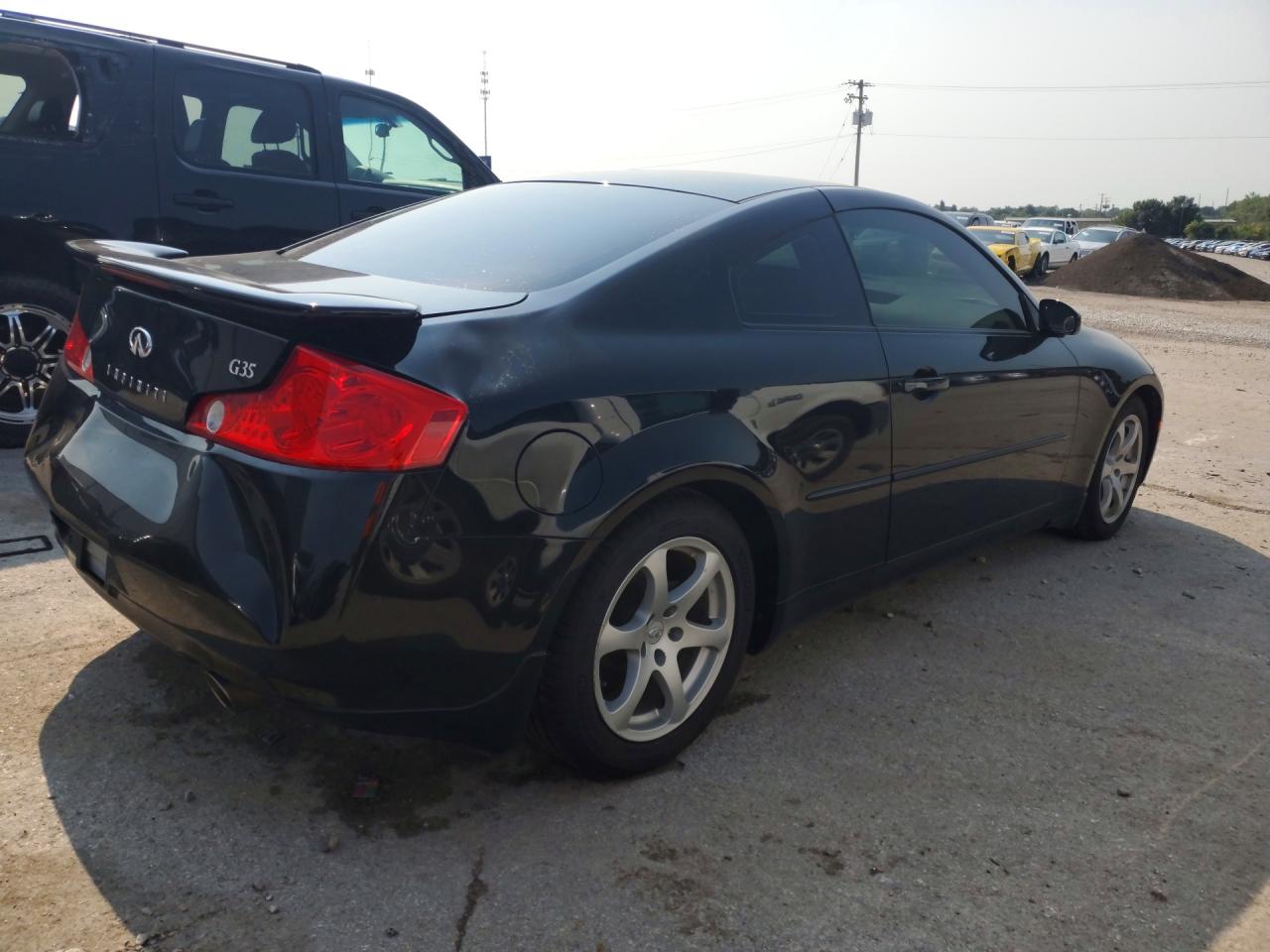 2005 Infiniti G35 Base Black vin: JNKCV54E55M400376