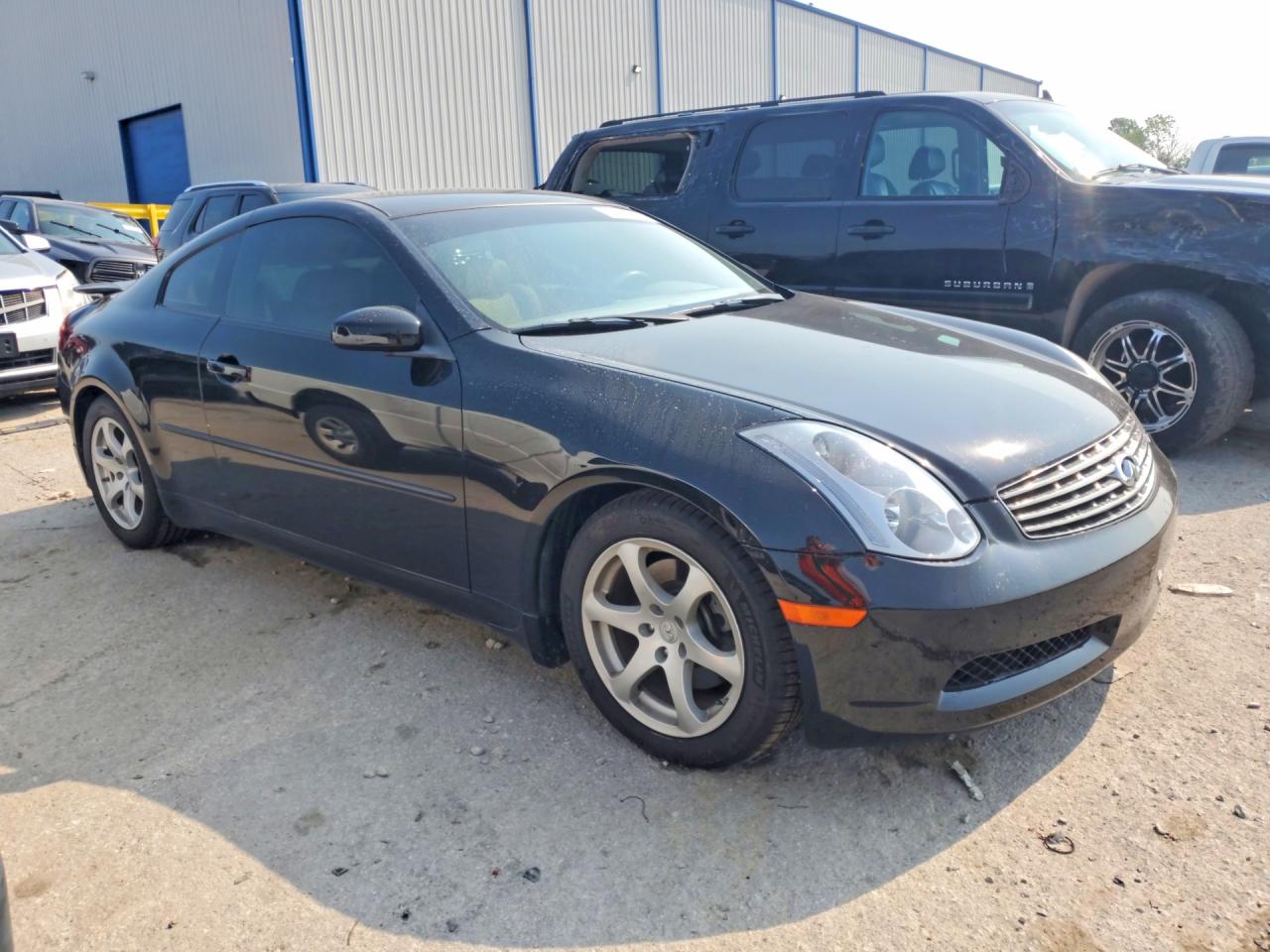 2005 Infiniti G35 Base Black vin: JNKCV54E55M400376
