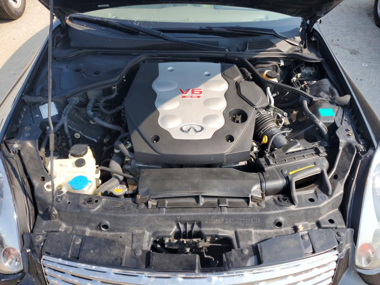 2005 Infiniti G35 Base Black vin: JNKCV54E55M400376