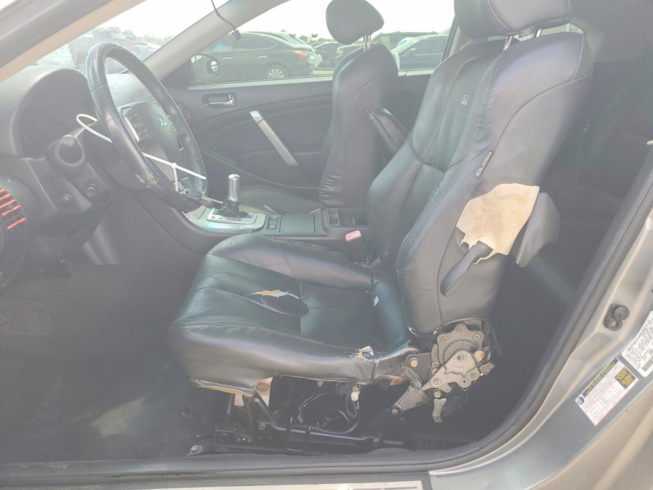 2005 Infiniti G35 Base Charcoal vin: JNKCV54E55M405271