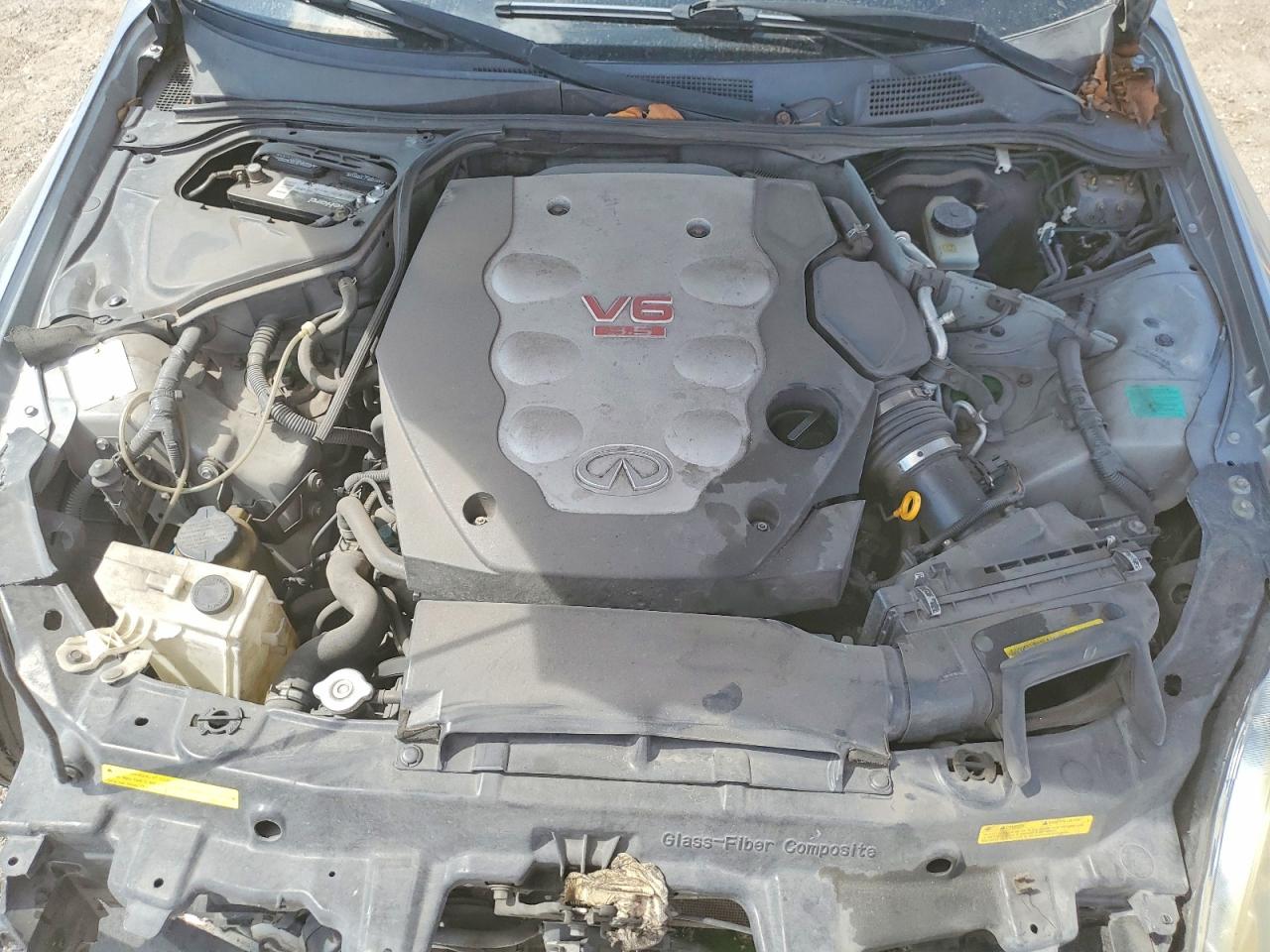 2005 Infiniti G35 Base Charcoal vin: JNKCV54E55M405271