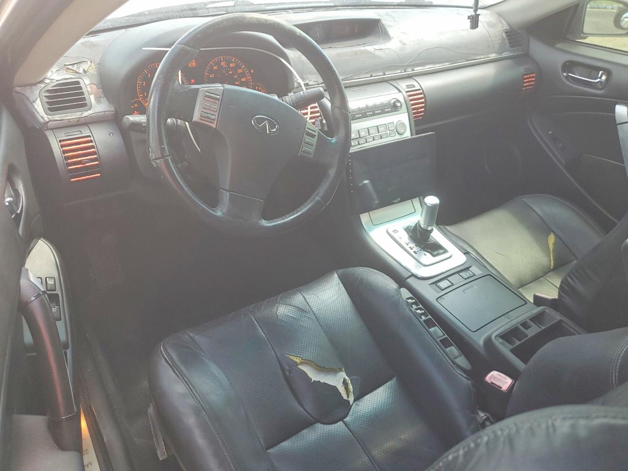 2005 Infiniti G35 Base Charcoal vin: JNKCV54E55M405271