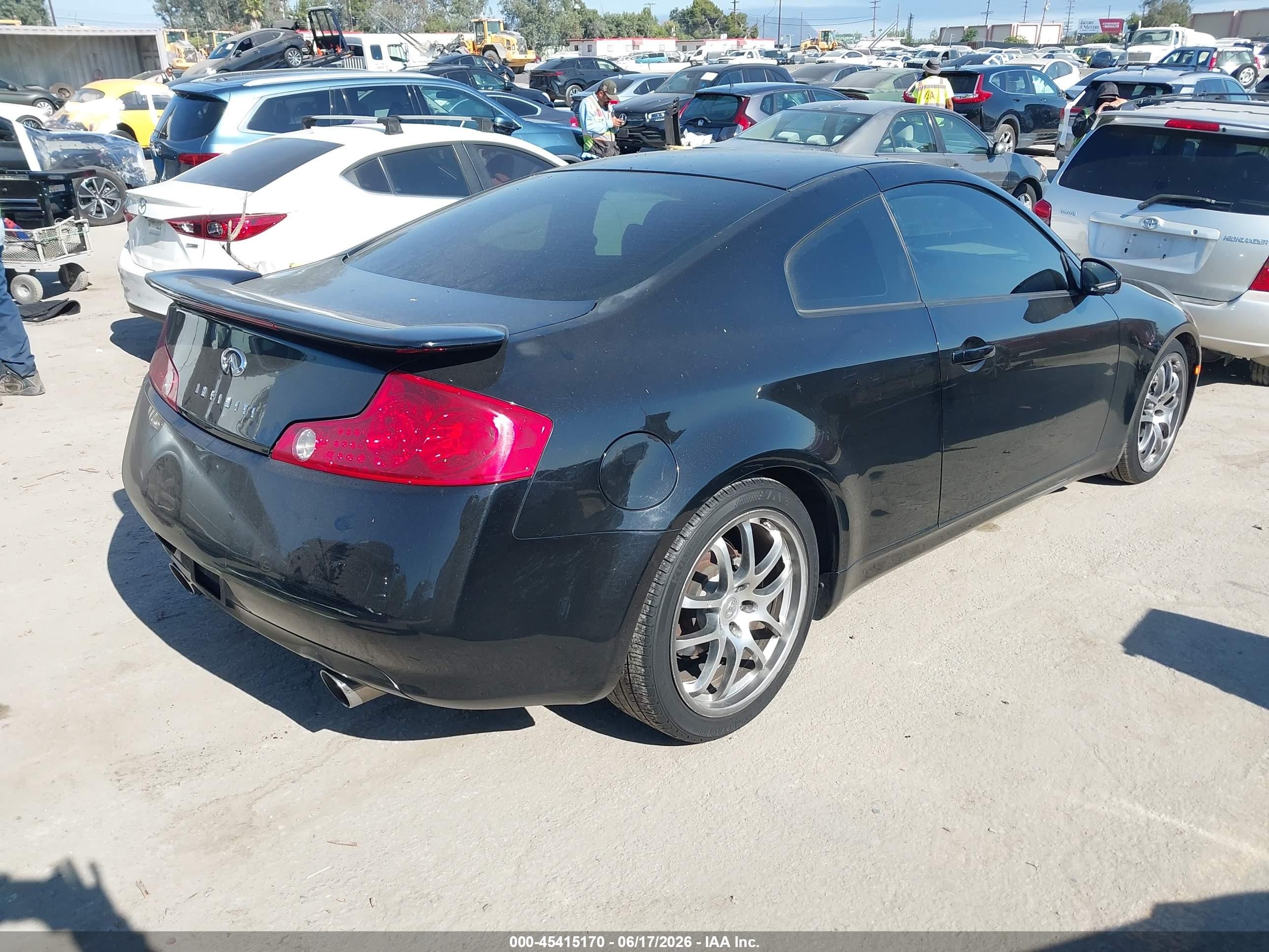 2005 Infiniti G35   Black vin: JNKCV54E55M420739