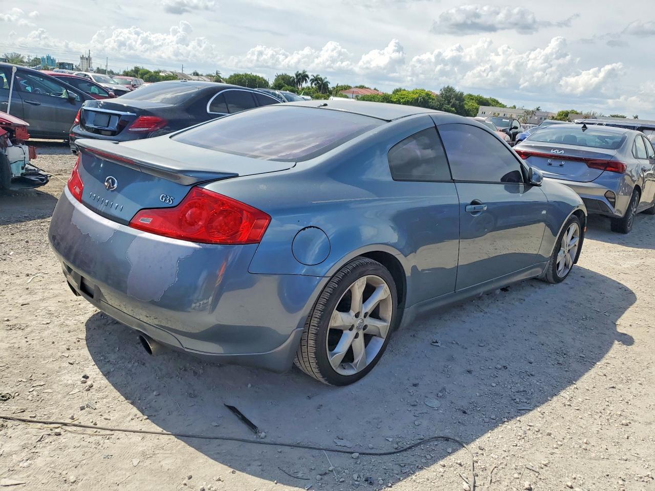 2006 Infiniti G35 Base Blue vin: JNKCV54E56M715518