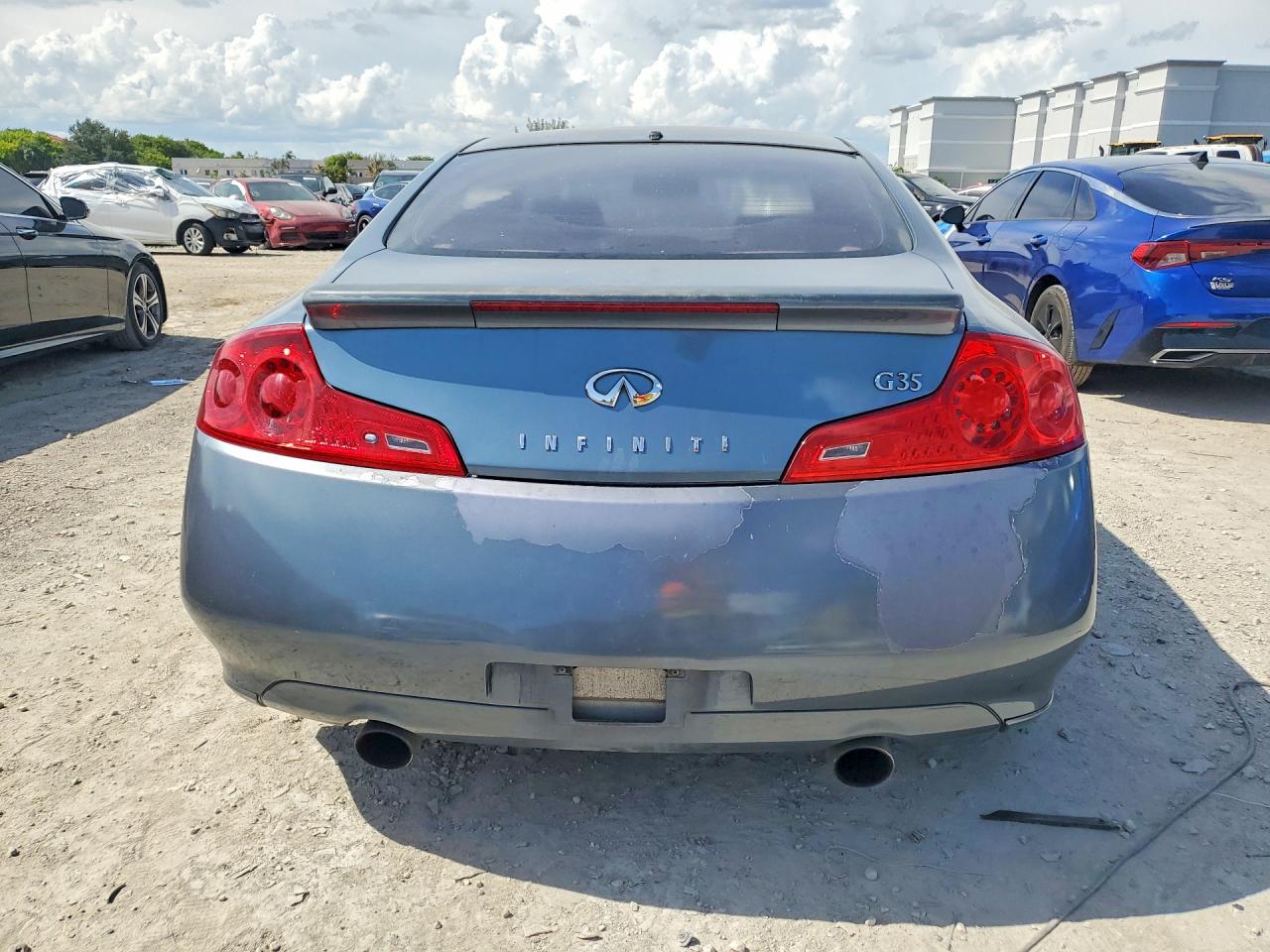 2006 Infiniti G35 Base Blue vin: JNKCV54E56M715518