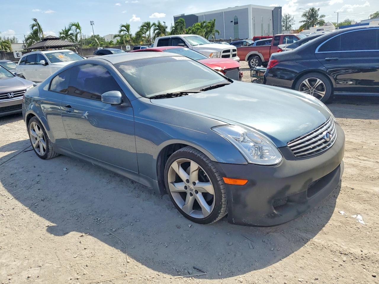 2006 Infiniti G35 Base Blue vin: JNKCV54E56M715518