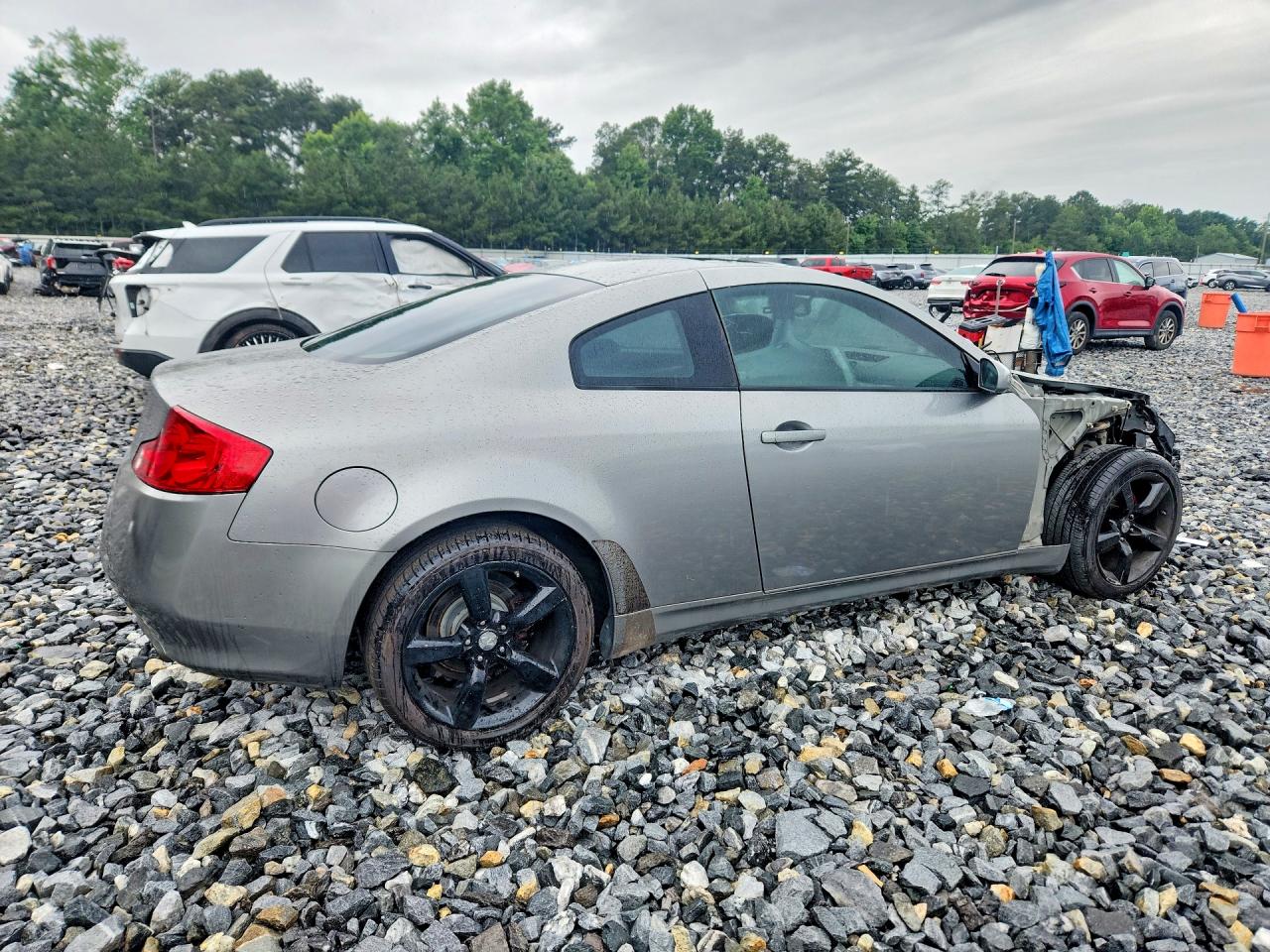 2003 Infiniti G35 Base Gray vin: JNKCV54E63M209708
